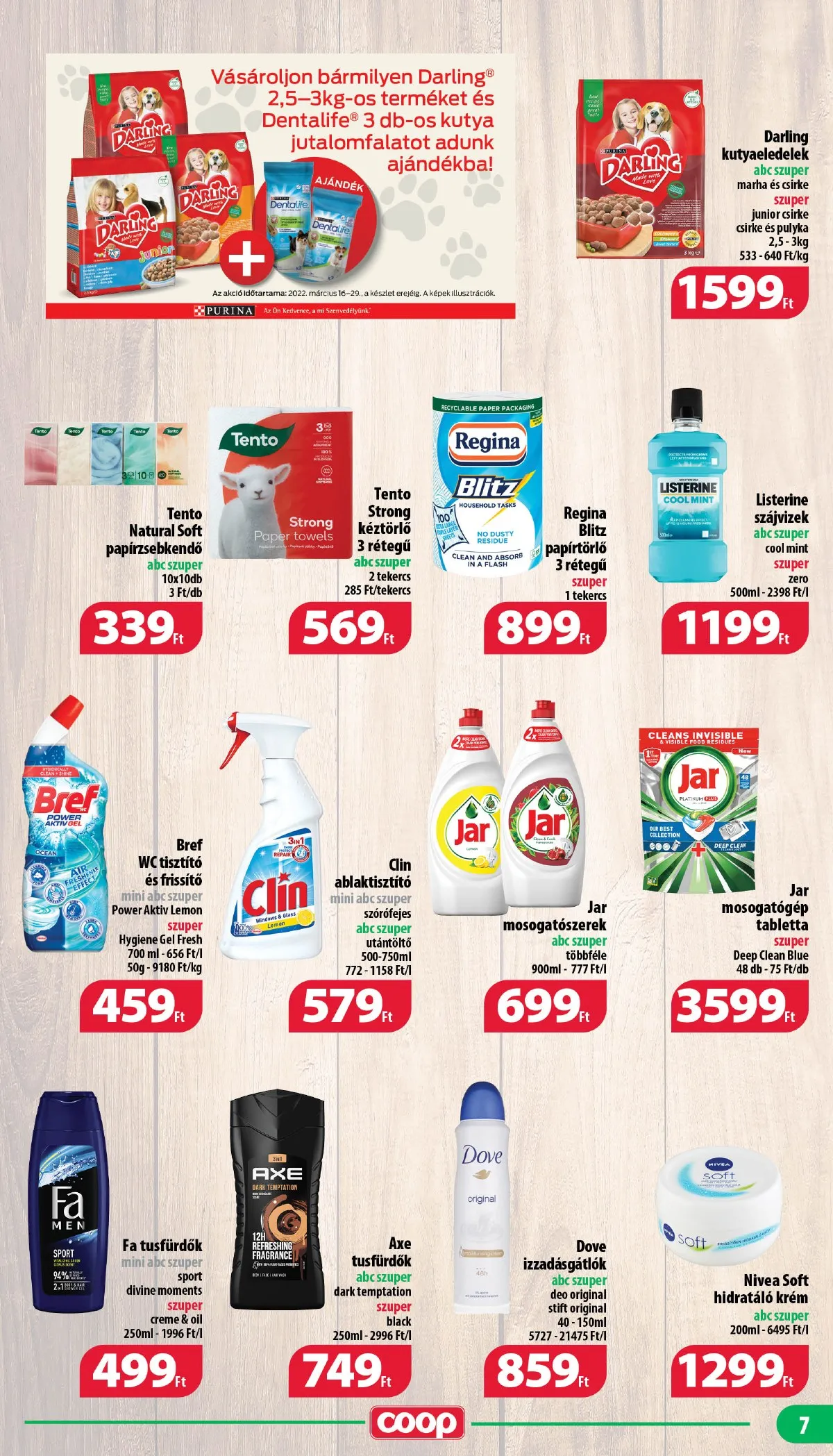 Coop akciós újság Nyírzem 03.16–03.22 – 7. oldal
