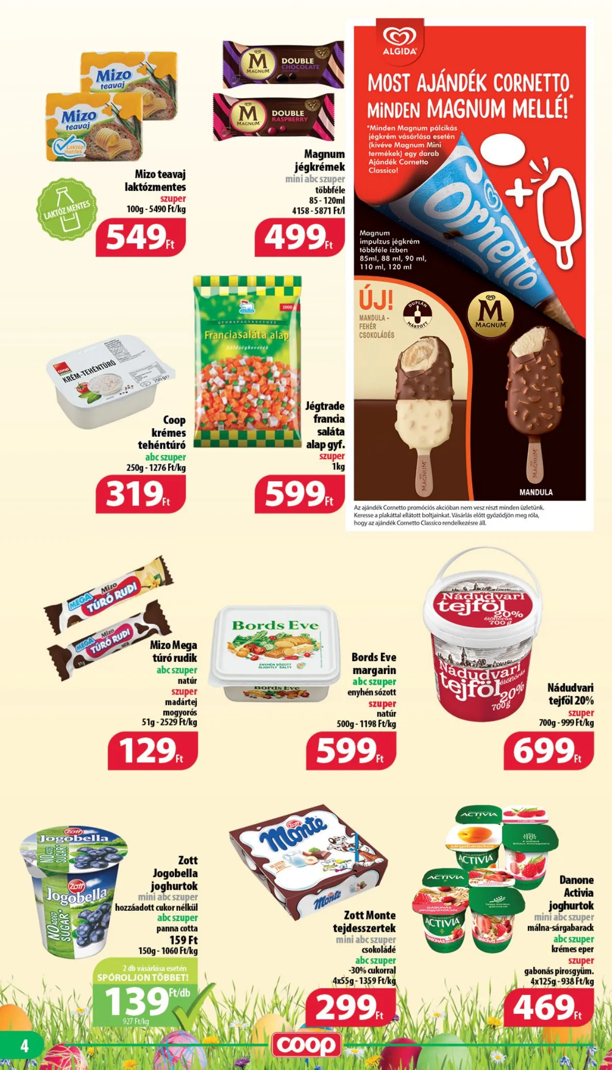 Coop akciós újság Nyírzem 04.13–04.26 – 4. oldal