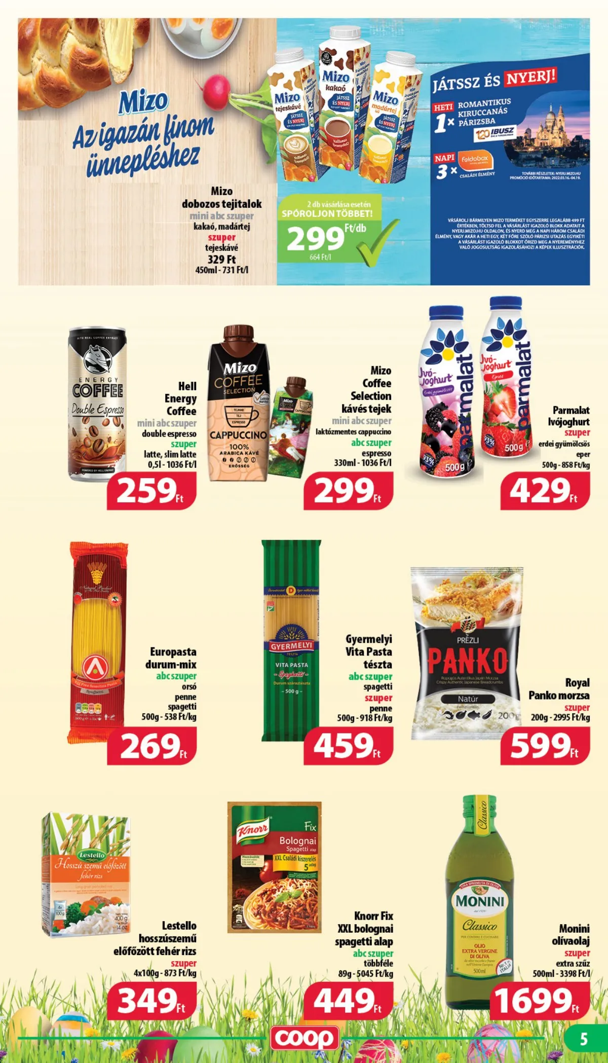 Coop akciós újság Nyírzem 04.13–04.26 – 5. oldal