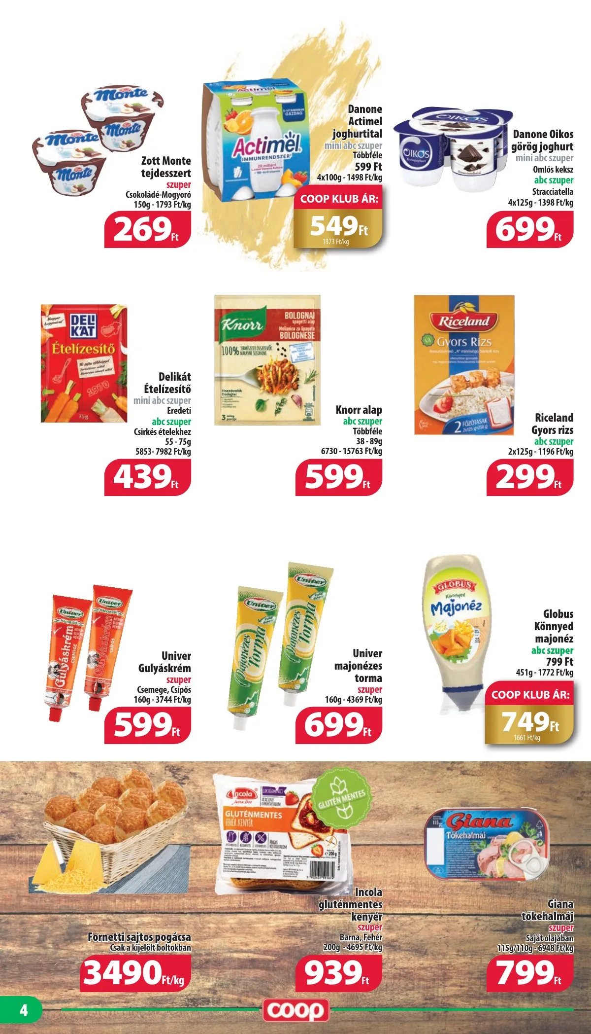 Coop akciós újság Nyírzem 09.19–10.02 – 4. oldal