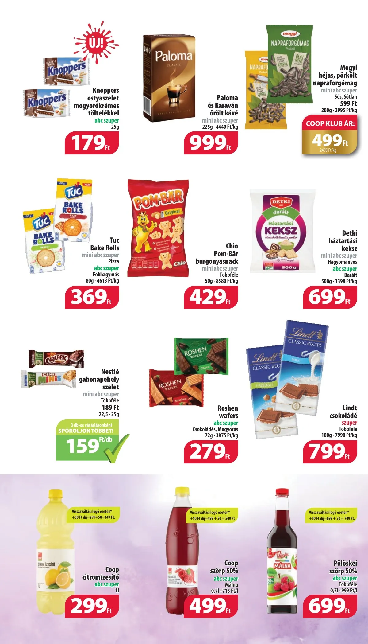 Coop akciós újság Nyírzem 09.19–10.02 – 5. oldal