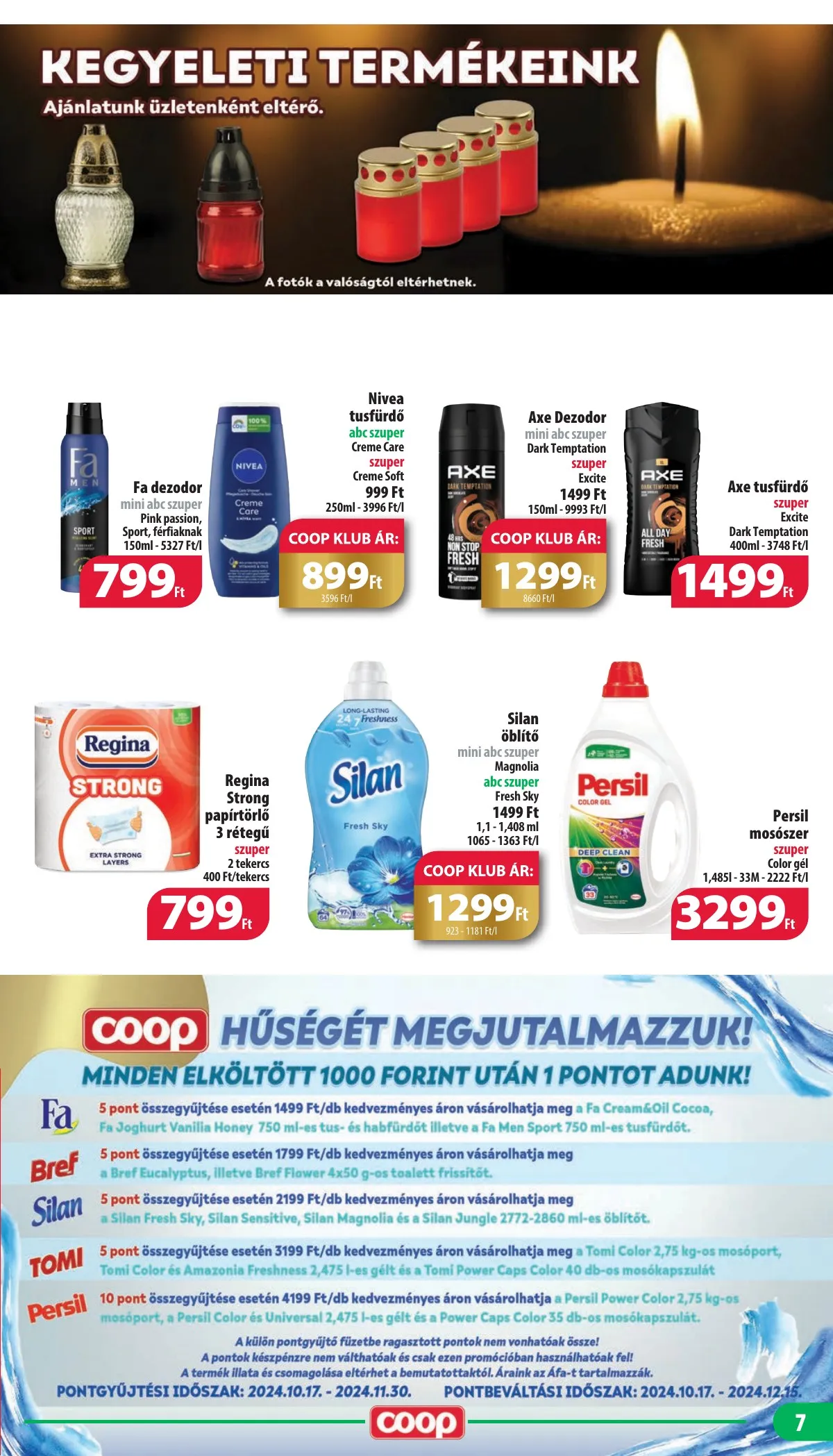 Coop akciós újság Nyírzem 10.17–10.22 – 7. oldal