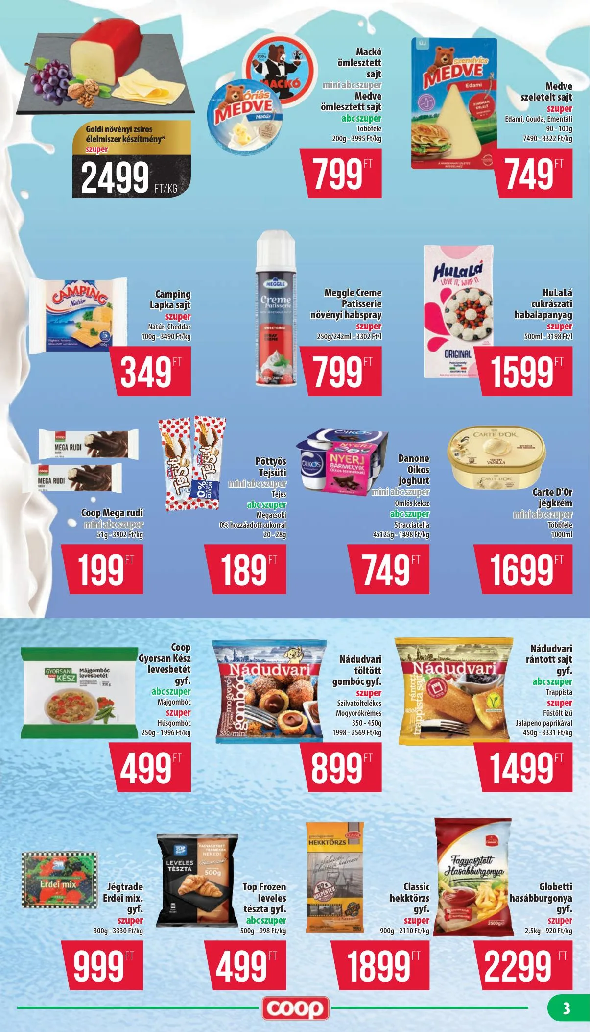 Coop akciós újság Nyírzem 07.17–07.23 – 3. oldal