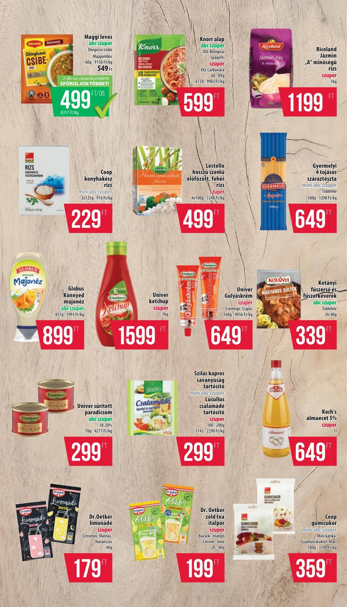 Coop akciós újság Nyírzem 07.17–07.23 – 4. oldal