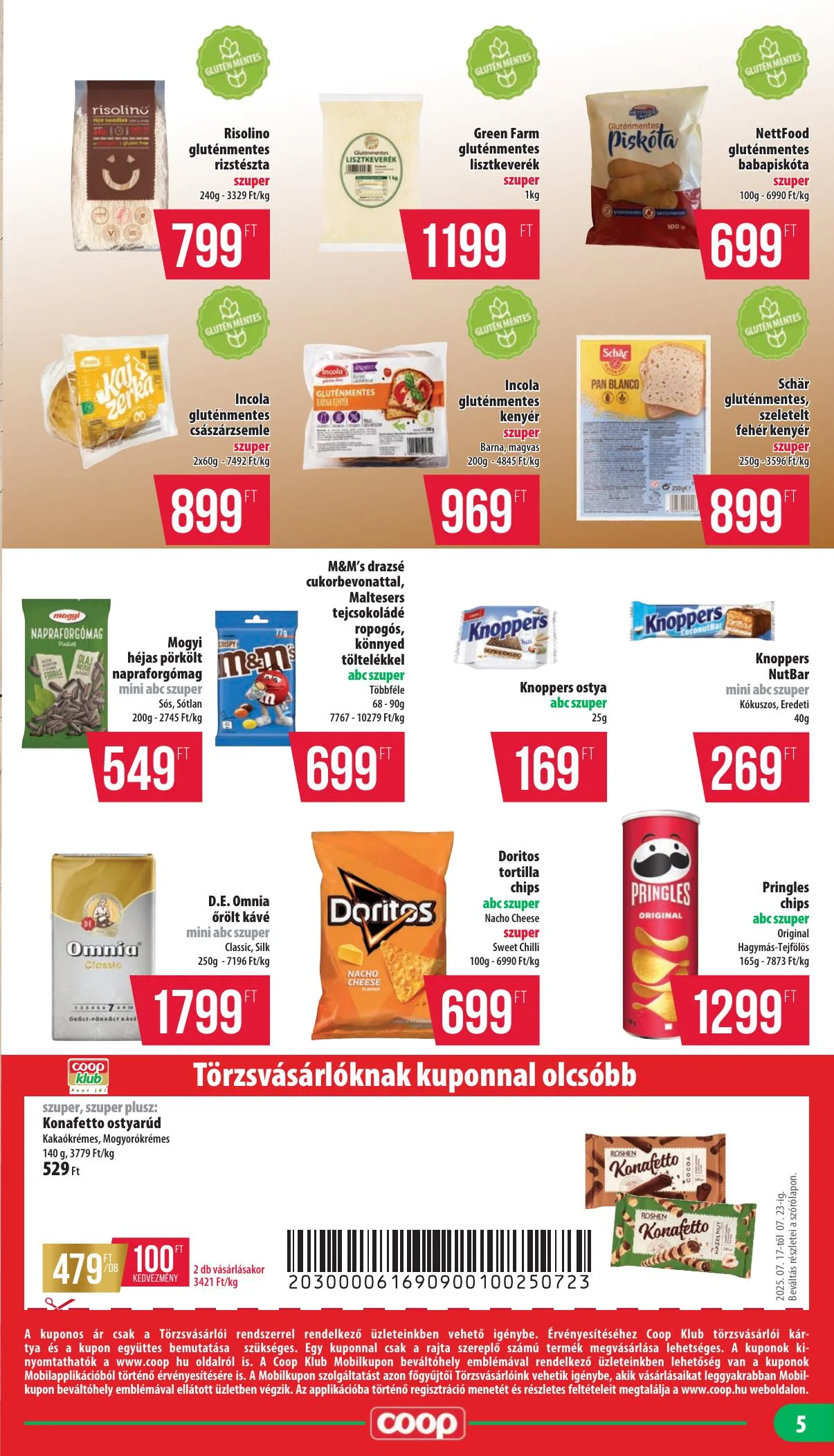 Coop akciós újság Nyírzem 07.17–07.23 – 5. oldal
