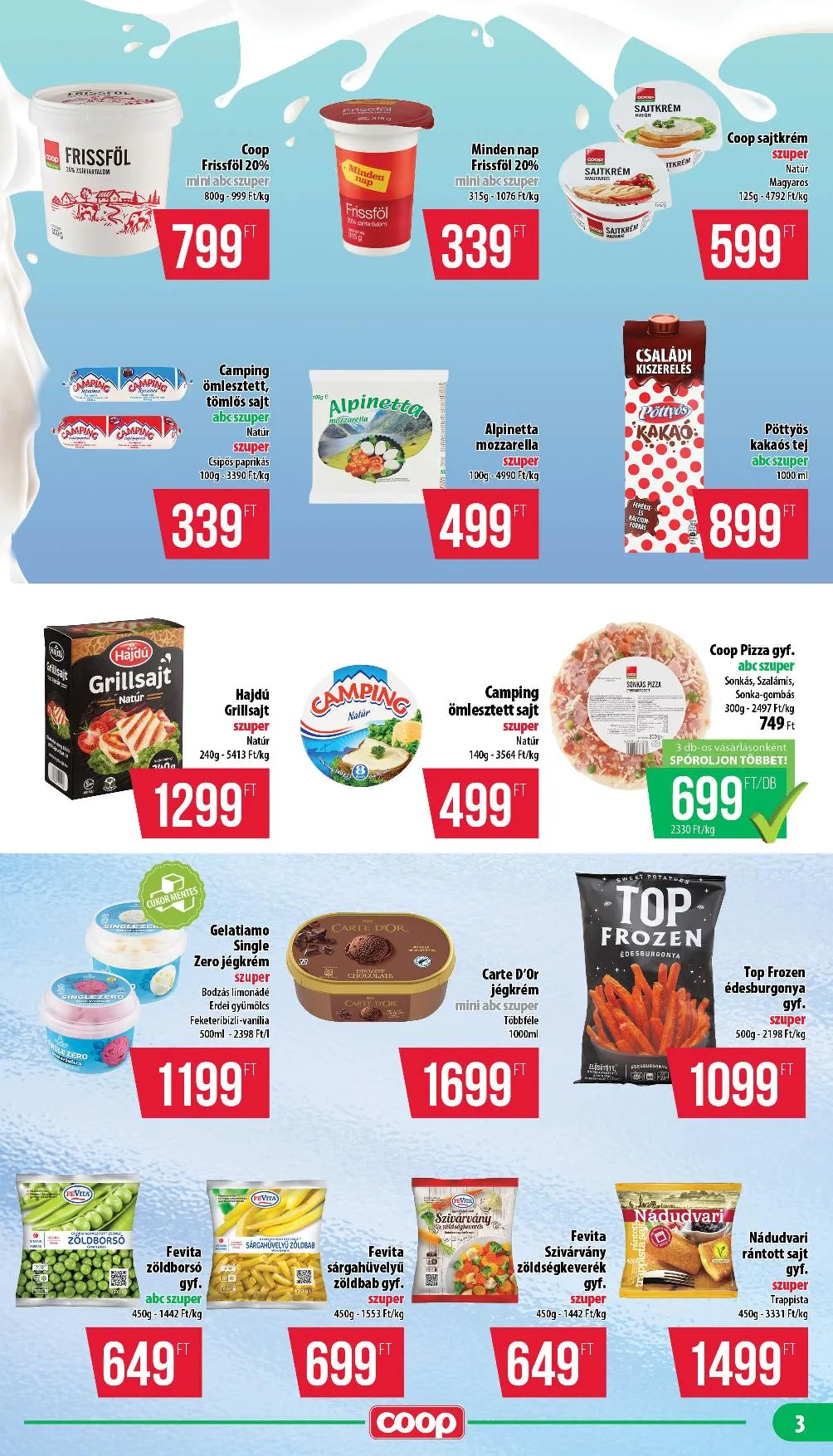 Coop akciós újság Nyírzem 08.14–08.19 – 3. oldal