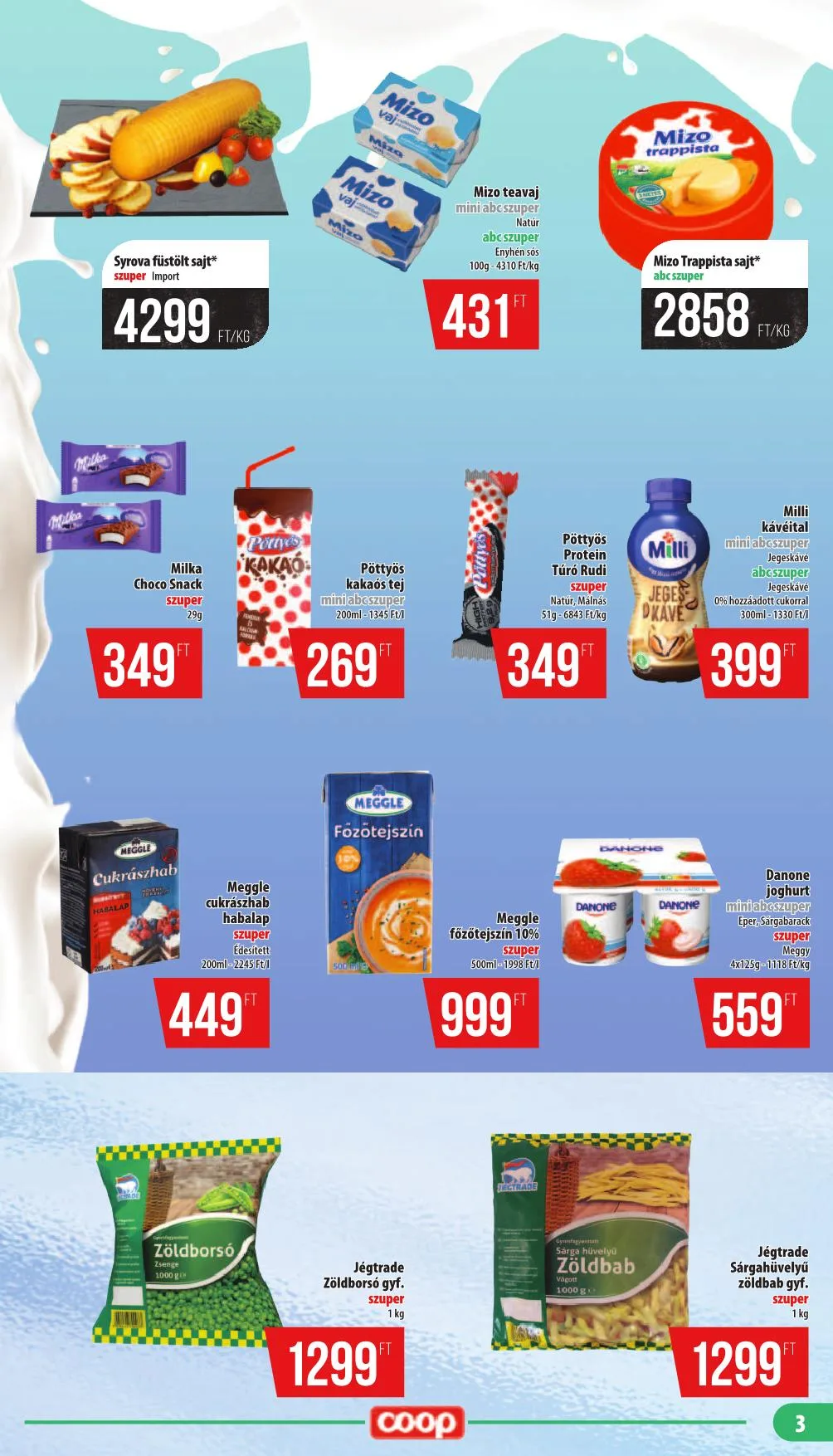 Coop akciós újság Nyírzem 09.18–09.24 – 3. oldal