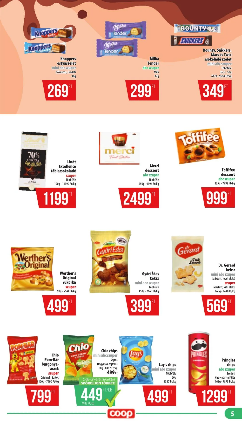 Coop akciós újság Nyírzem 09.18–09.24 – 5. oldal
