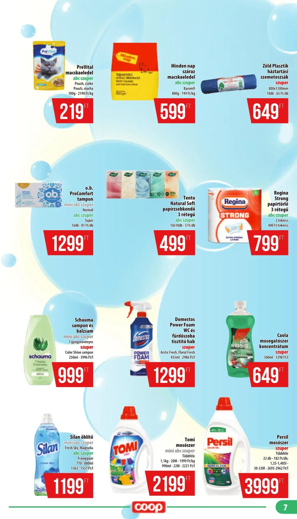 Coop akciós újság Nyírzem 09.18–09.24 – 7. oldal