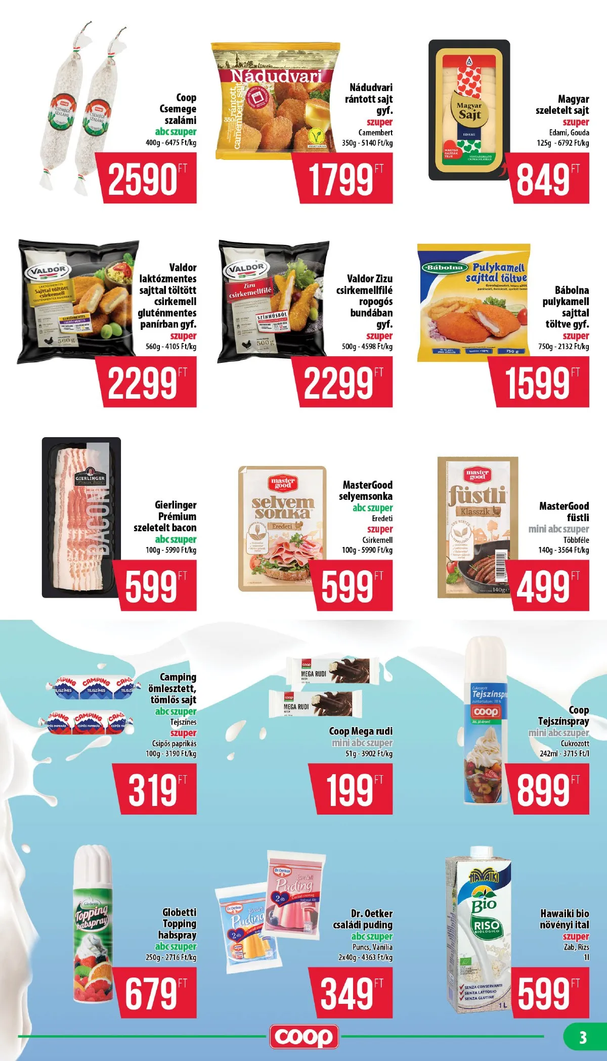 Coop akciós újság Nyírzem 11.13–11.19 – 3. oldal