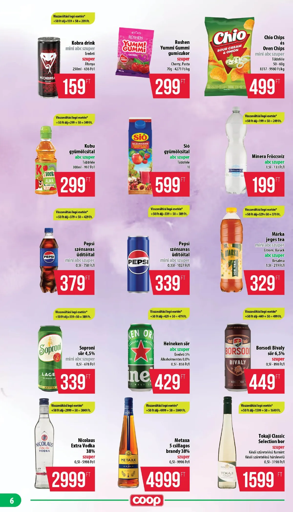 Coop akciós újság Nyírzem 11.13–11.19 – 6. oldal