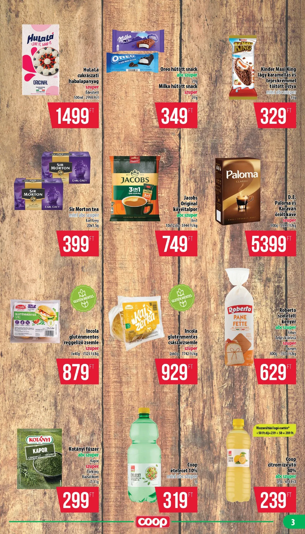Coop akciós újság Nyírzem 12.11–12.17 – 3. oldal