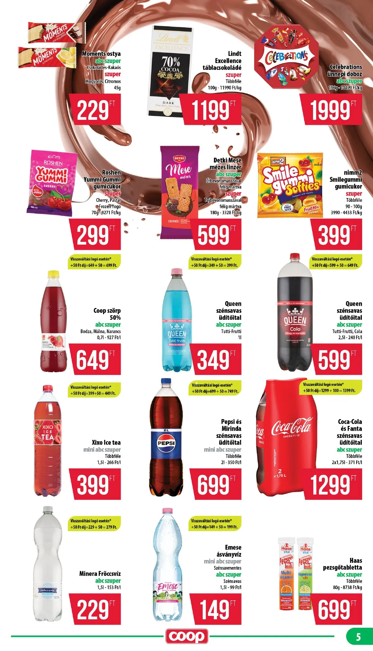 Coop akciós újság Nyírzem 12.11–12.17 – 5. oldal