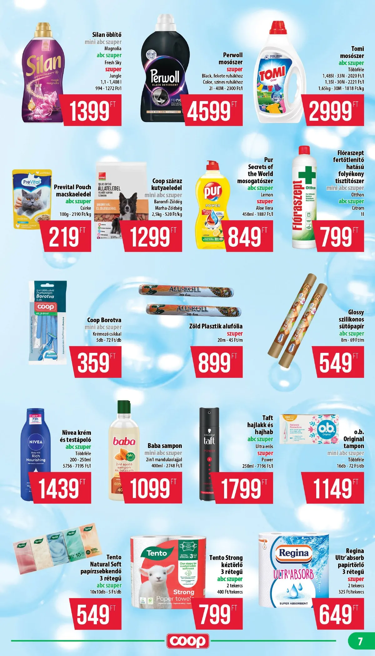 Coop akciós újság Nyírzem 12.11–12.17 – 7. oldal