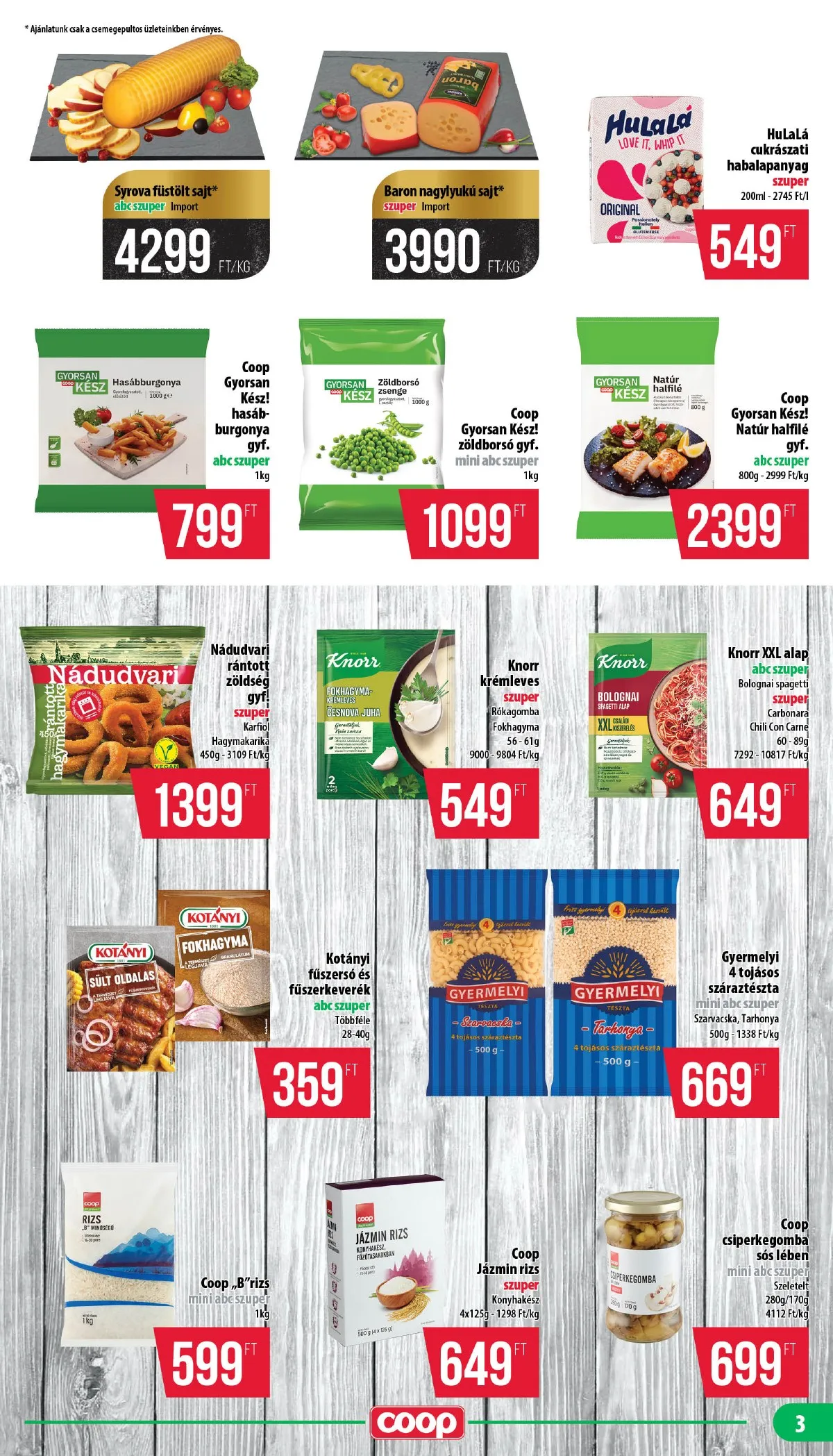 Coop akciós újság Nyírzem 02.12–02.18 – 3. oldal