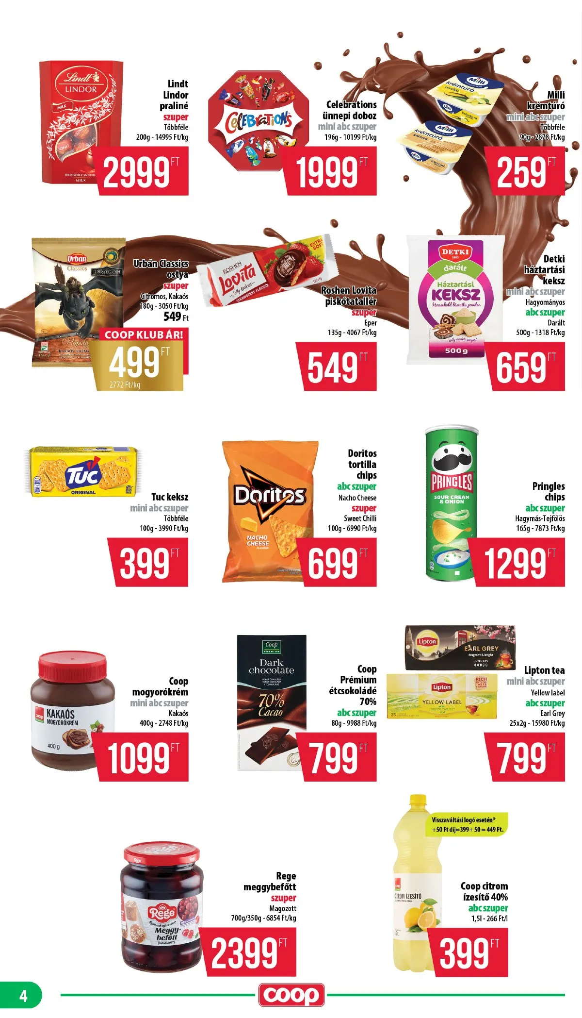 Coop akciós újság Nyírzem 02.12–02.18 – 4. oldal