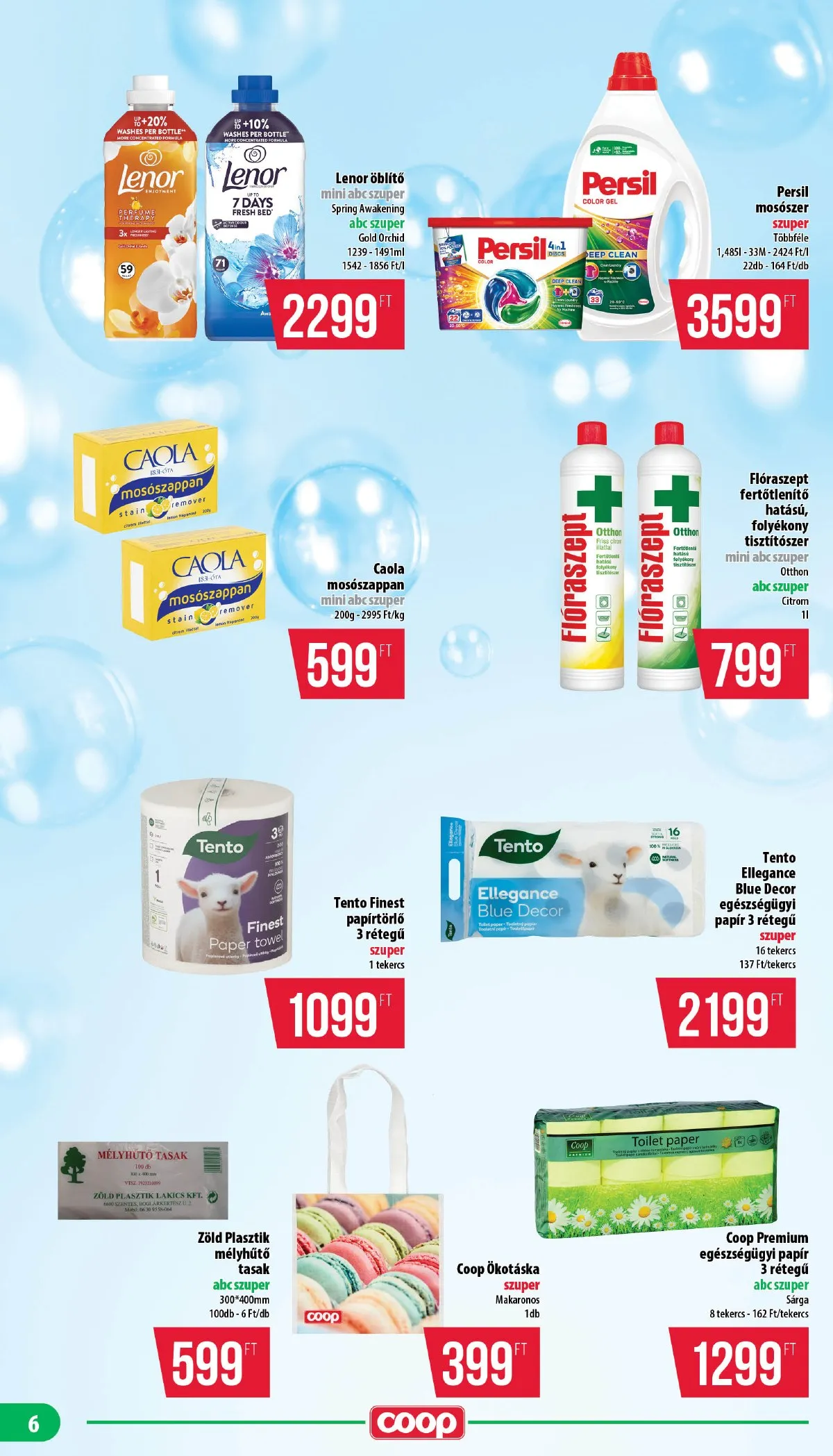 Coop akciós újság Nyírzem 02.12–02.18 – 6. oldal