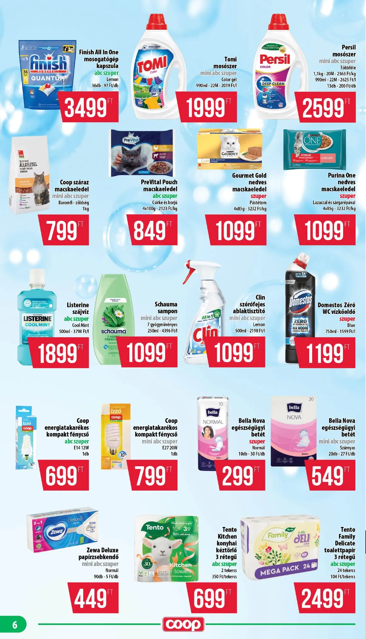 Coop akciós újság Nyírzem 03.19–03.25 – 6. oldal