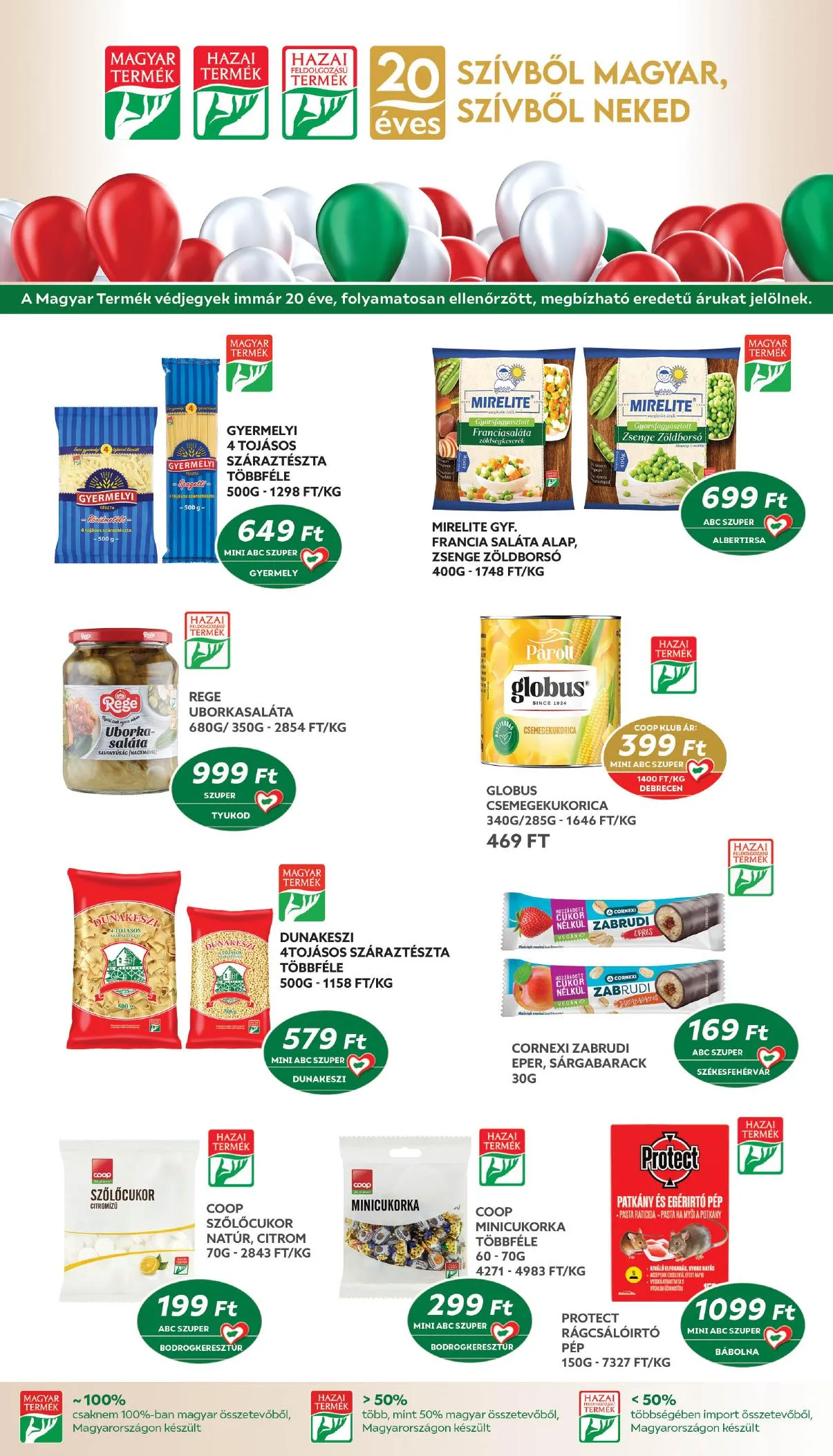 Coop akciós újság Nyírzem 03.19–03.25 – 8. oldal