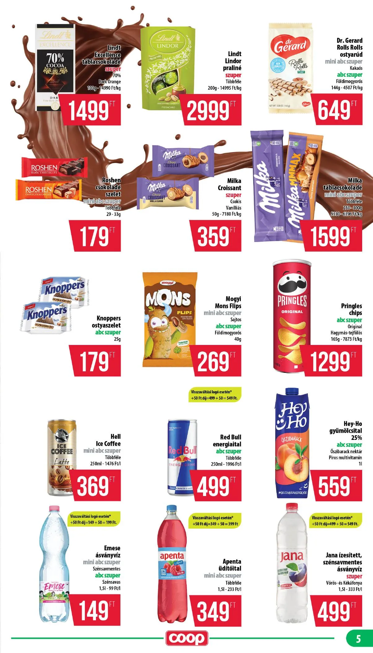 Coop akciós újság Nyírzem 03.26–04.01 – 5. oldal