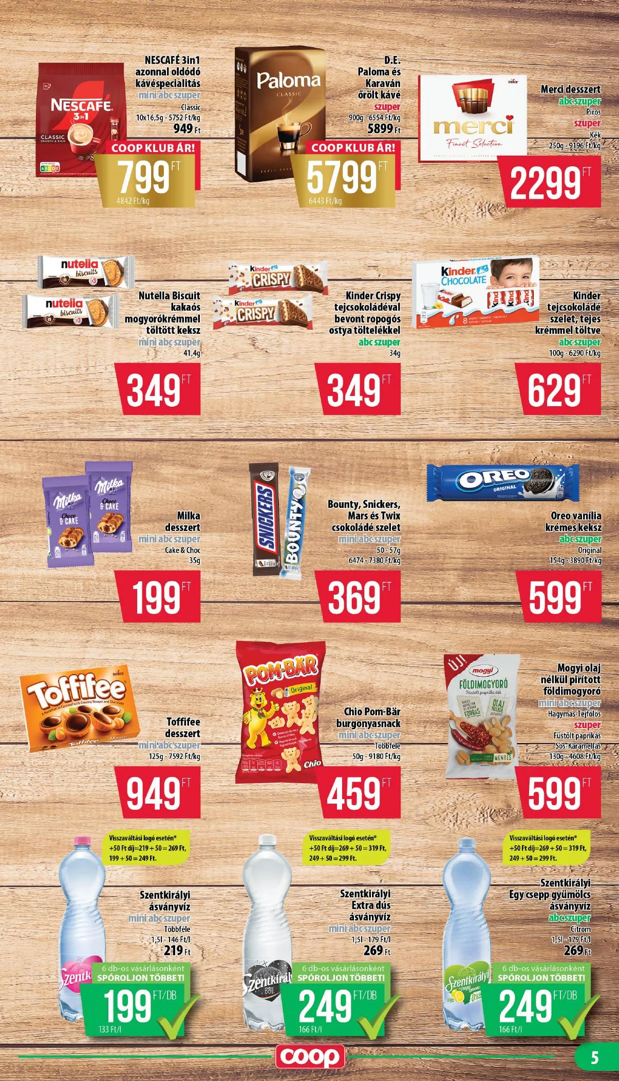 Coop akciós újság Nyírzem 04.23–04.29 – 5. oldal