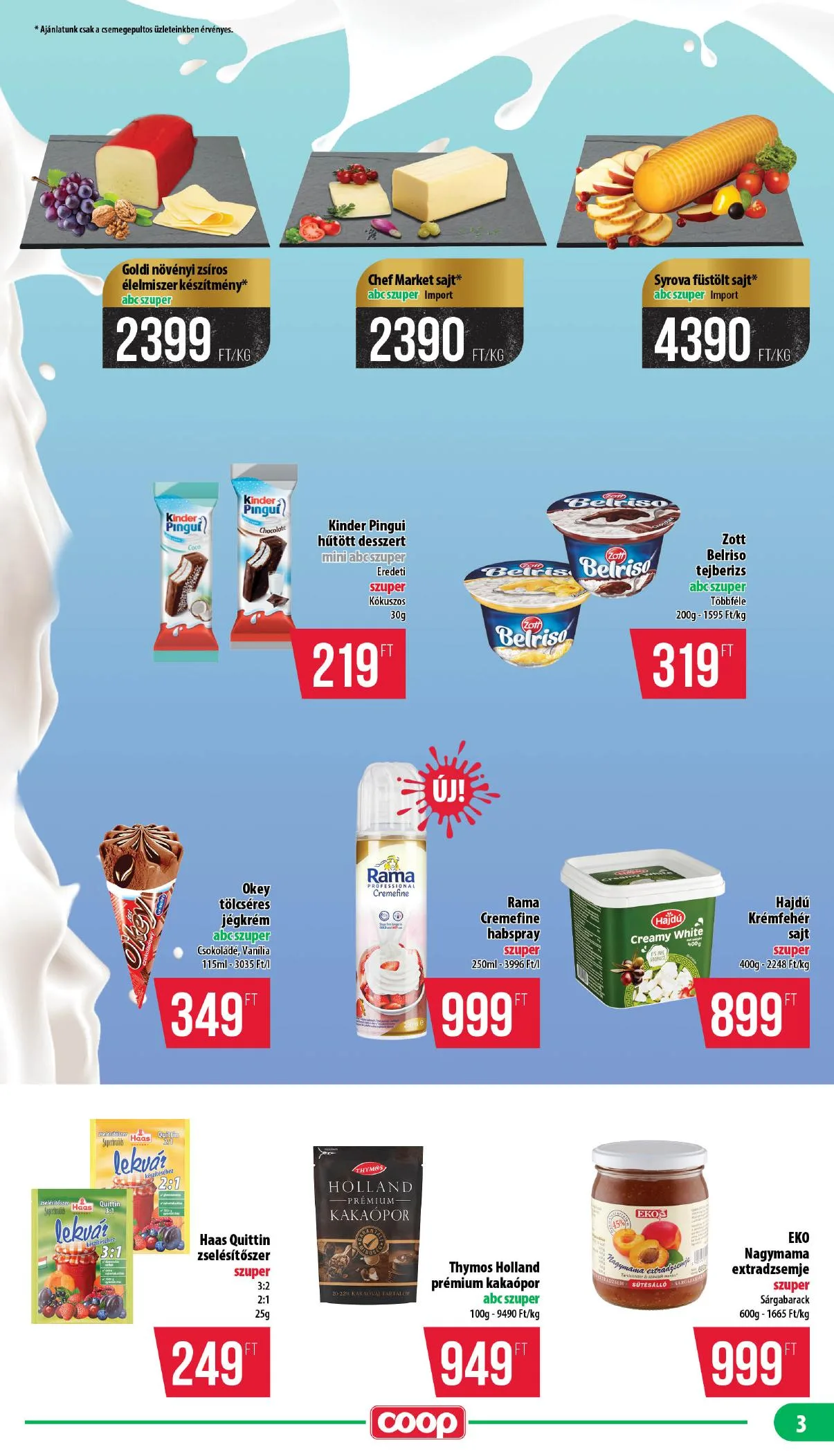 Coop akciós újság Nyírzem 05.21–06.03 – 3. oldal