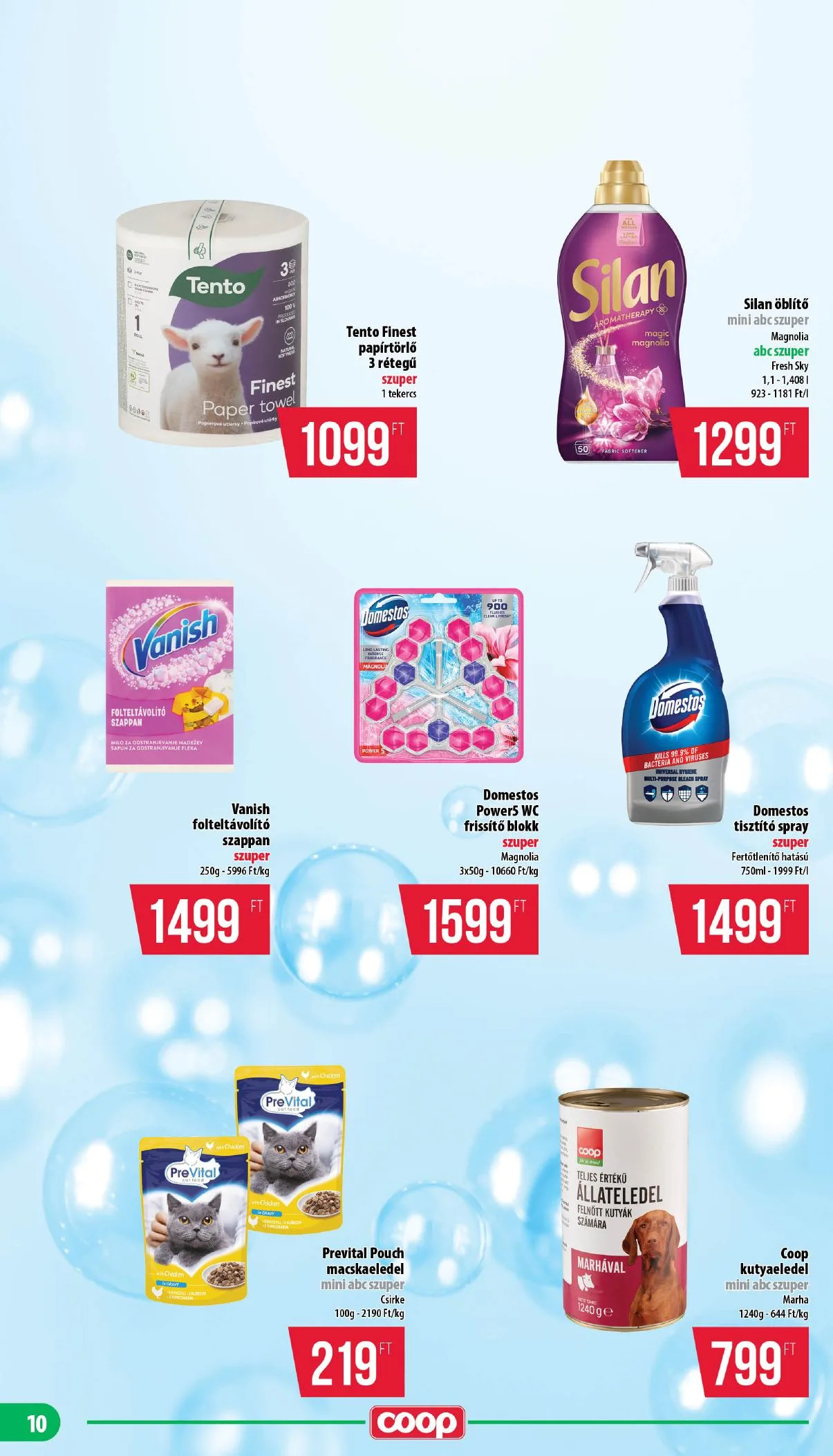 Coop akciós újság Nyírzem 06.18–06.24 – 10. oldal