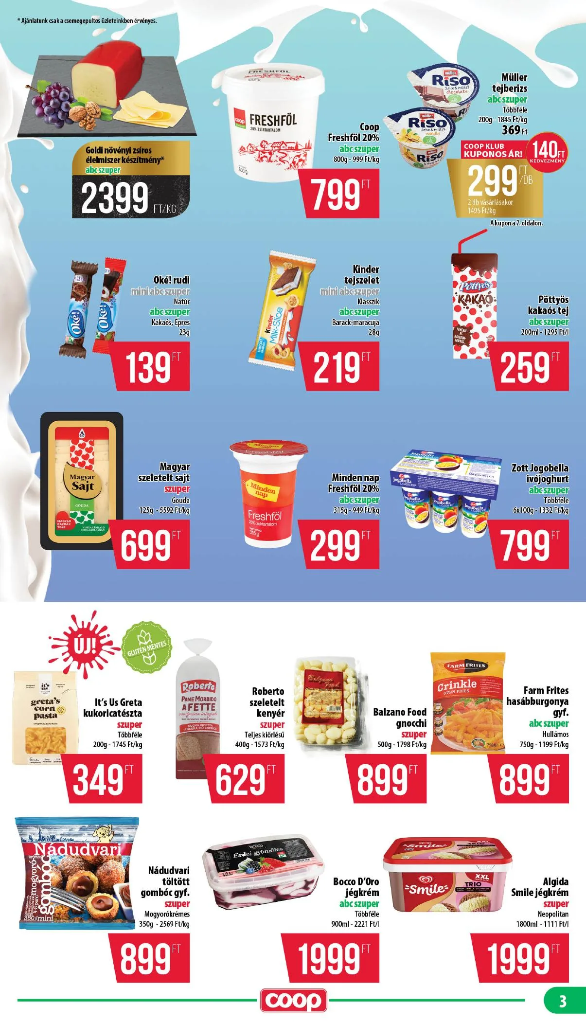 Coop akciós újság Nyírzem 06.25–07.01 – 3. oldal