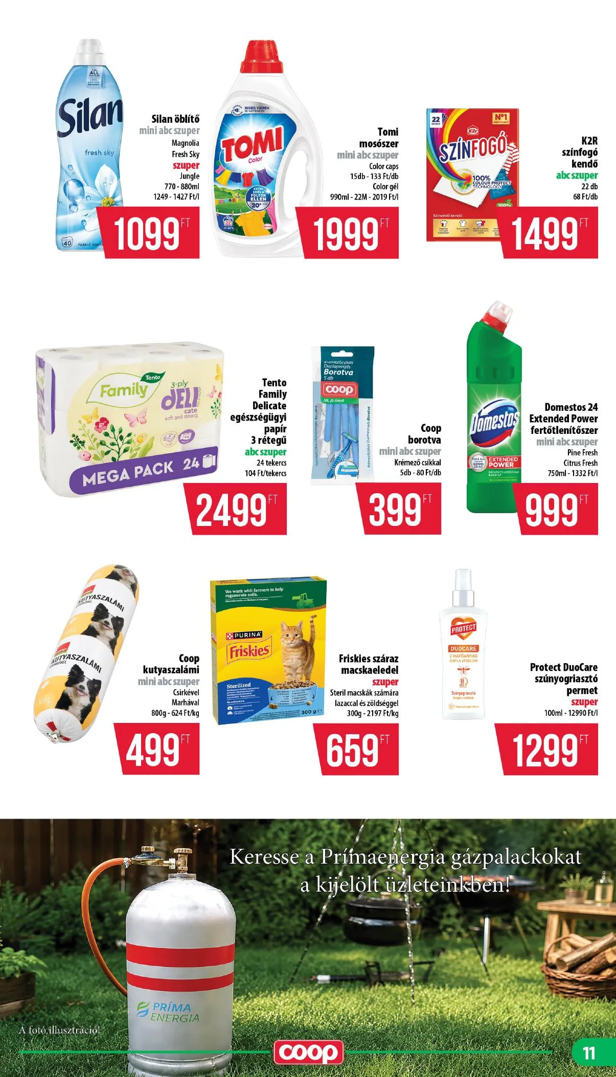 Coop akciós újság Nyírzem 07.16–07.22 – 11. oldal