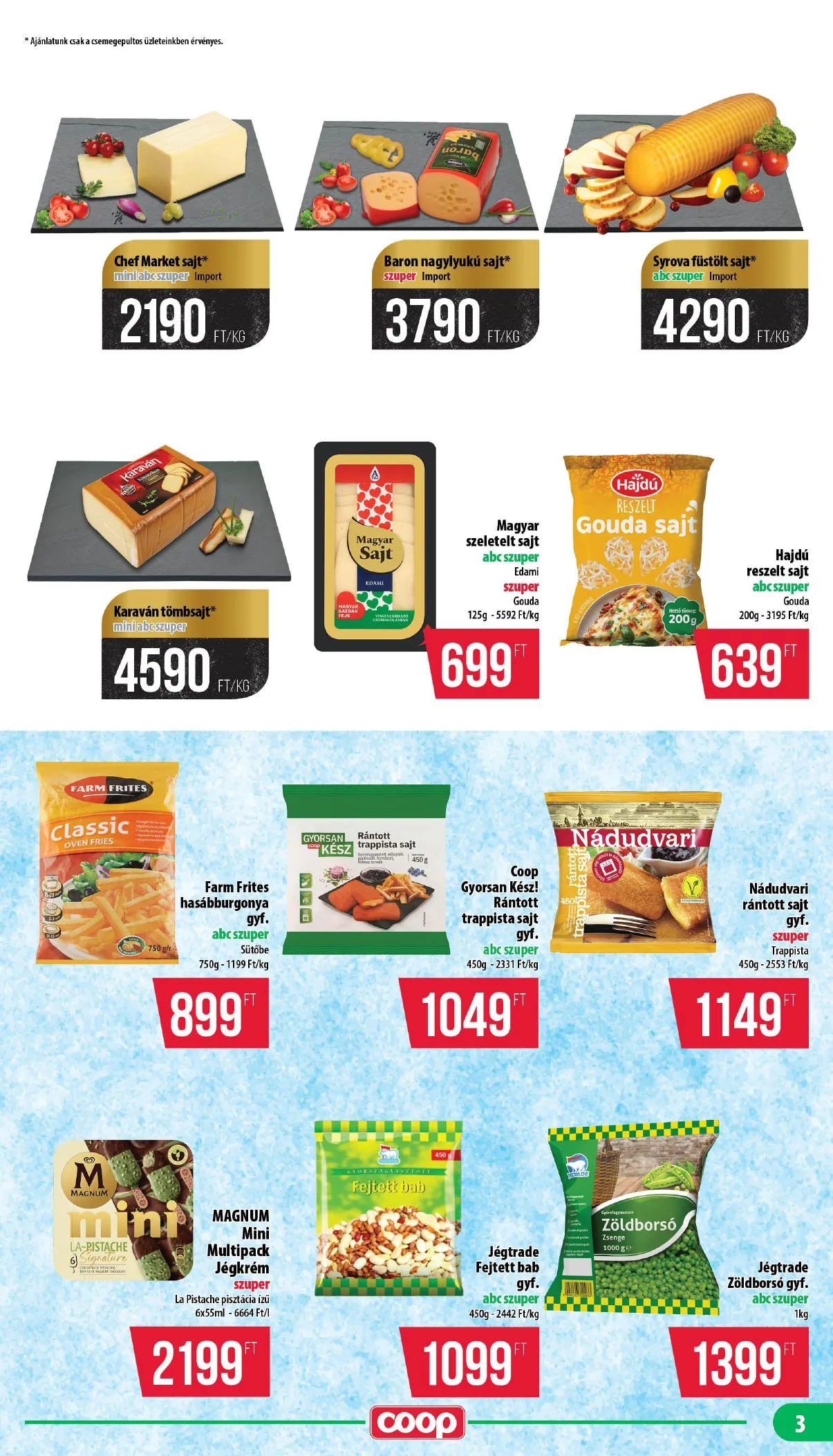 Coop akciós újság Nyírzem 07.16–07.22 – 3. oldal