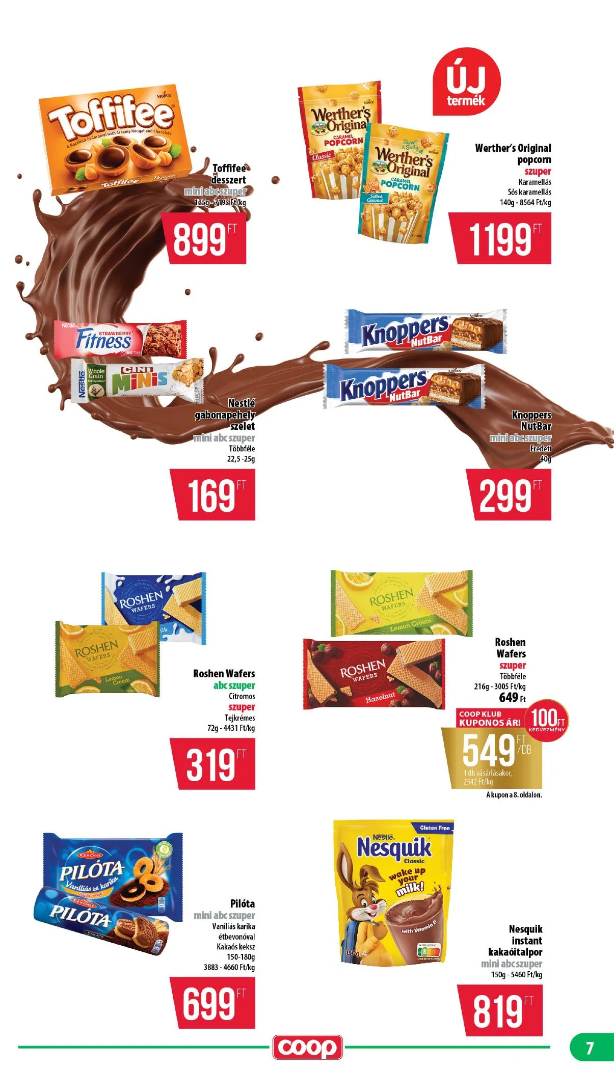 Coop akciós újság Nyírzem 07.16–07.22 – 7. oldal