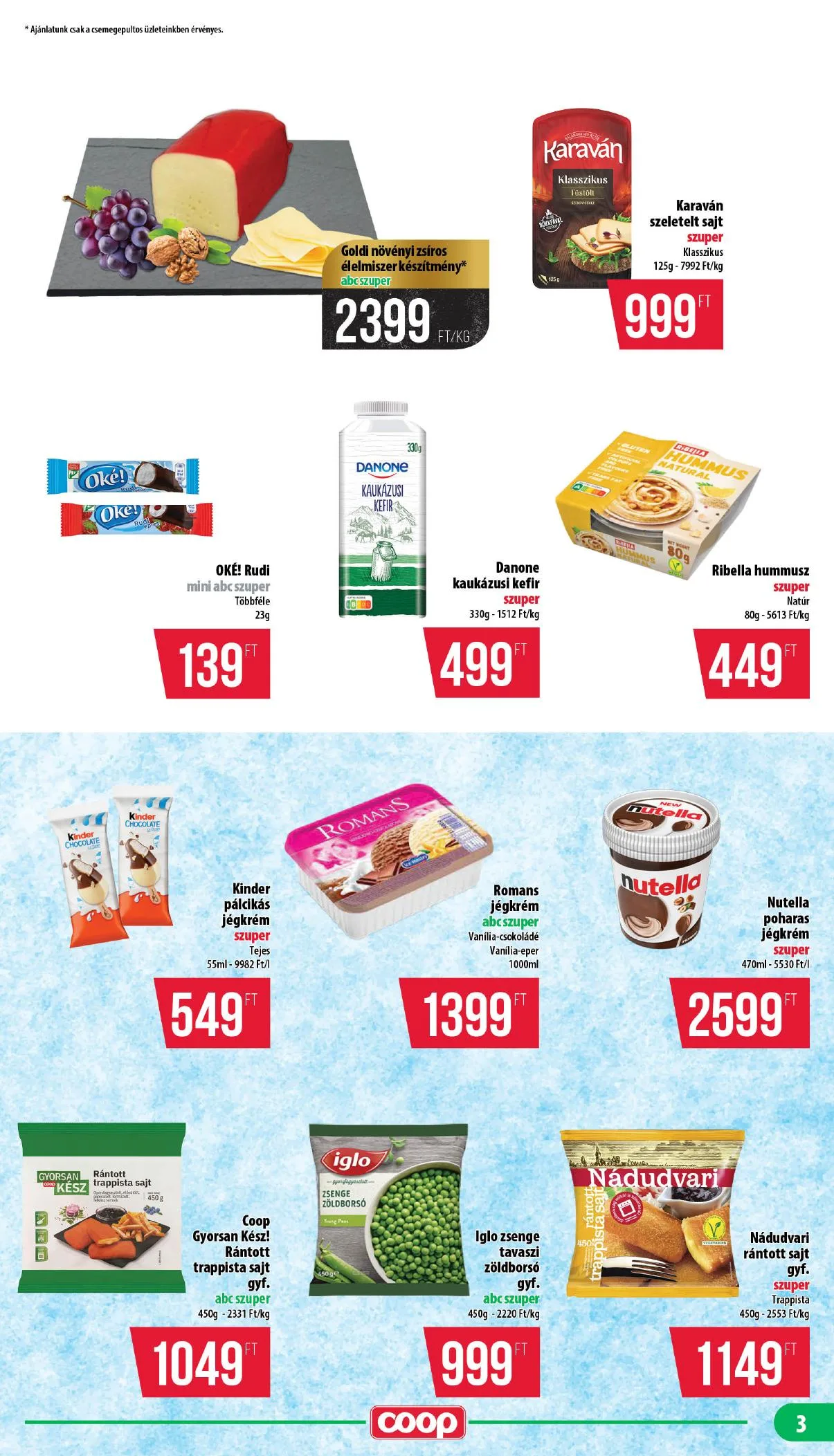 Coop akciós újság Nyírzem 07.23–07.29 – 3. oldal