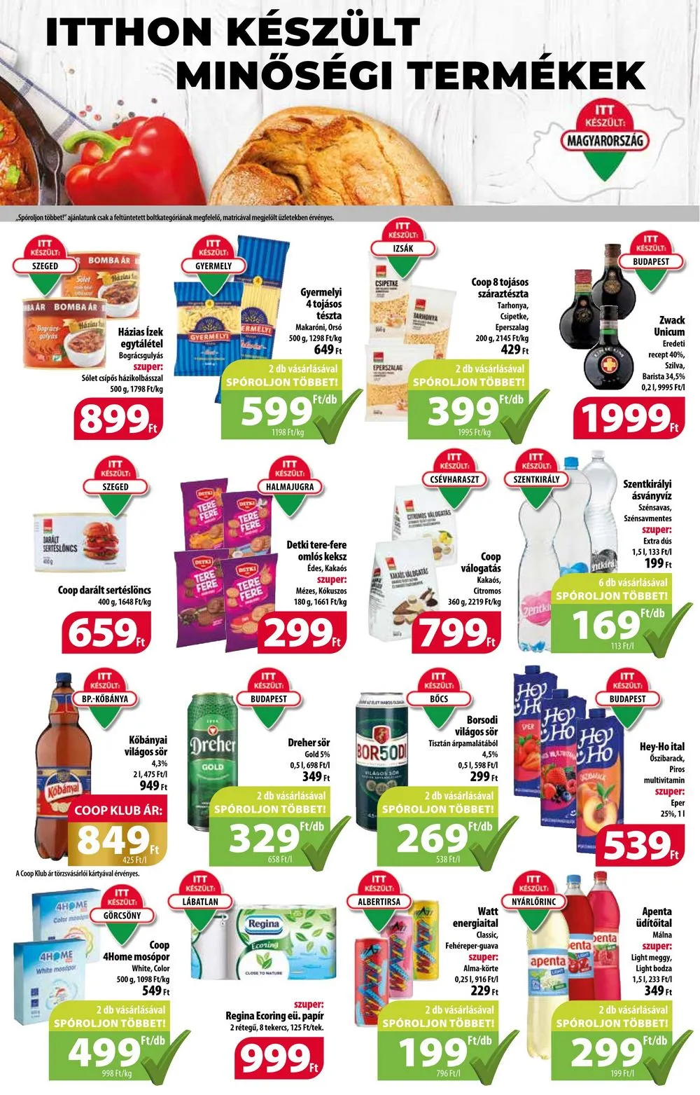 Coop akciós újság Orszagos 08.31–09.06 – 3. oldal