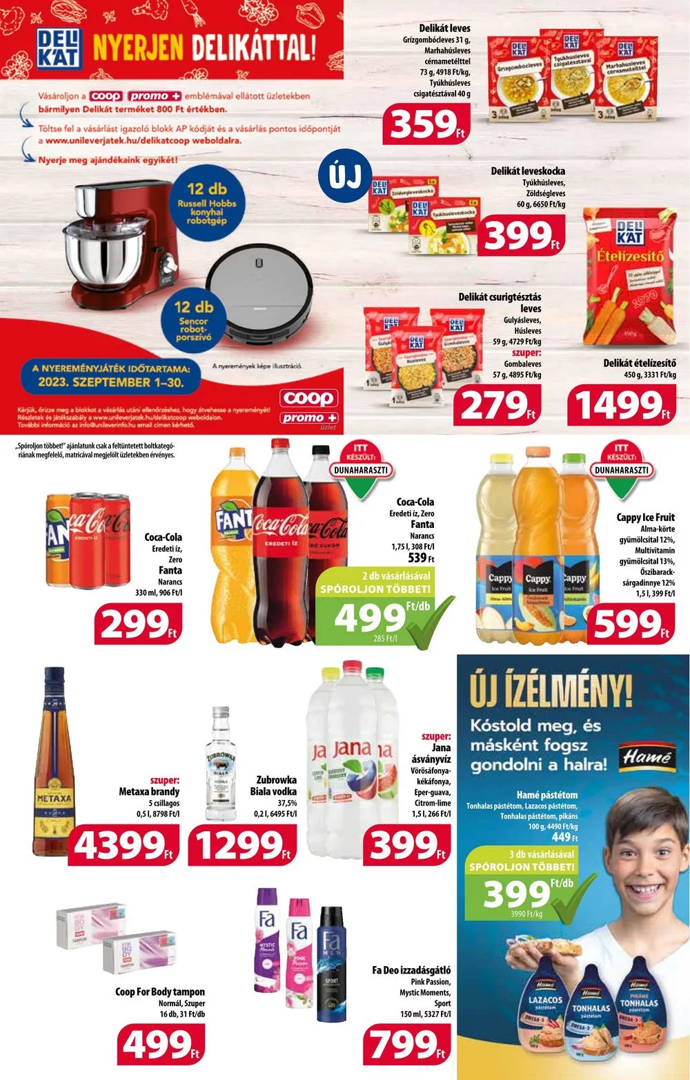 Coop akciós újság Orszagos 08.31–09.06 – 7. oldal