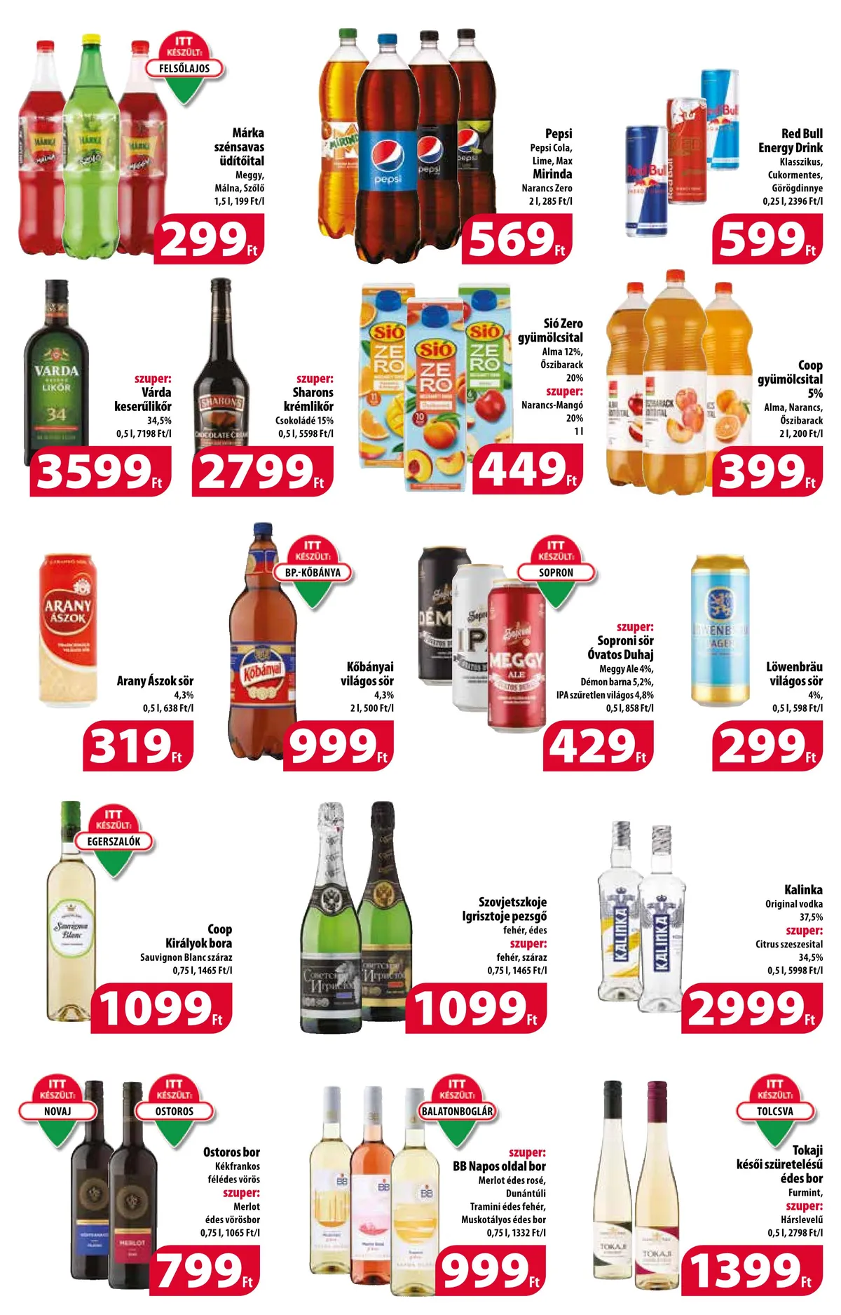 Coop akciós újság Orszagos 11.09–11.15 – 10. oldal