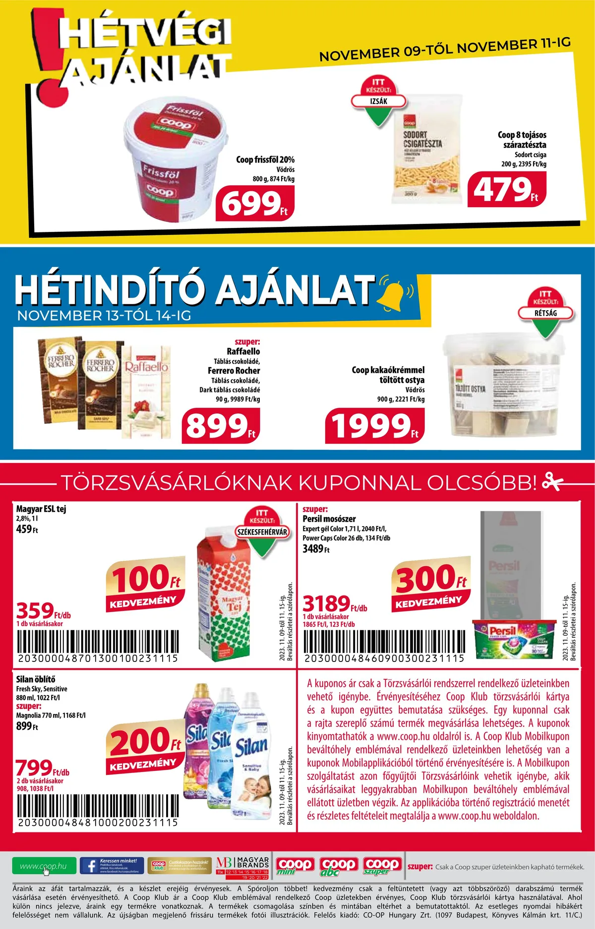 Coop akciós újság Orszagos 11.09–11.15 – 12. oldal