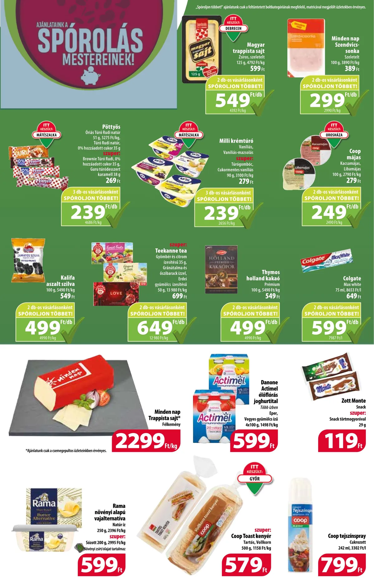 Coop akciós újság Orszagos 11.09–11.15 – 4. oldal
