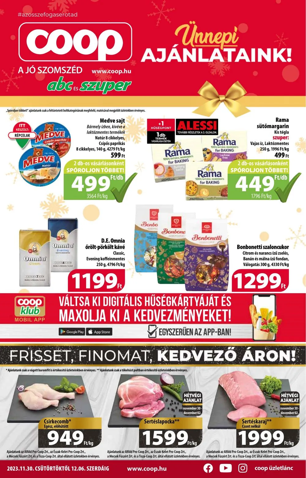 Coop akciós újság Orszagos 11.30–12.06