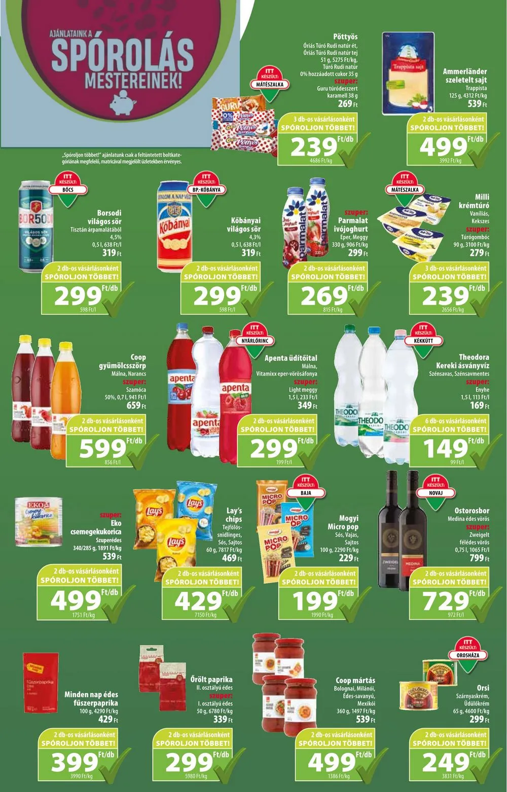 Coop akciós újság Orszagos 11.30–12.06 – 4. oldal