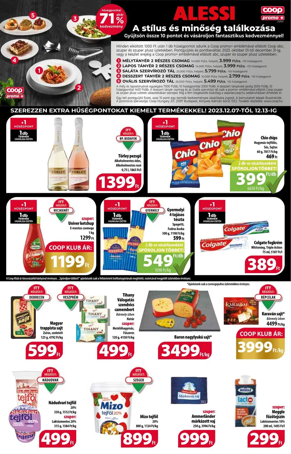Coop akciós újság Orszagos 12.07–12.13 – 3. oldal