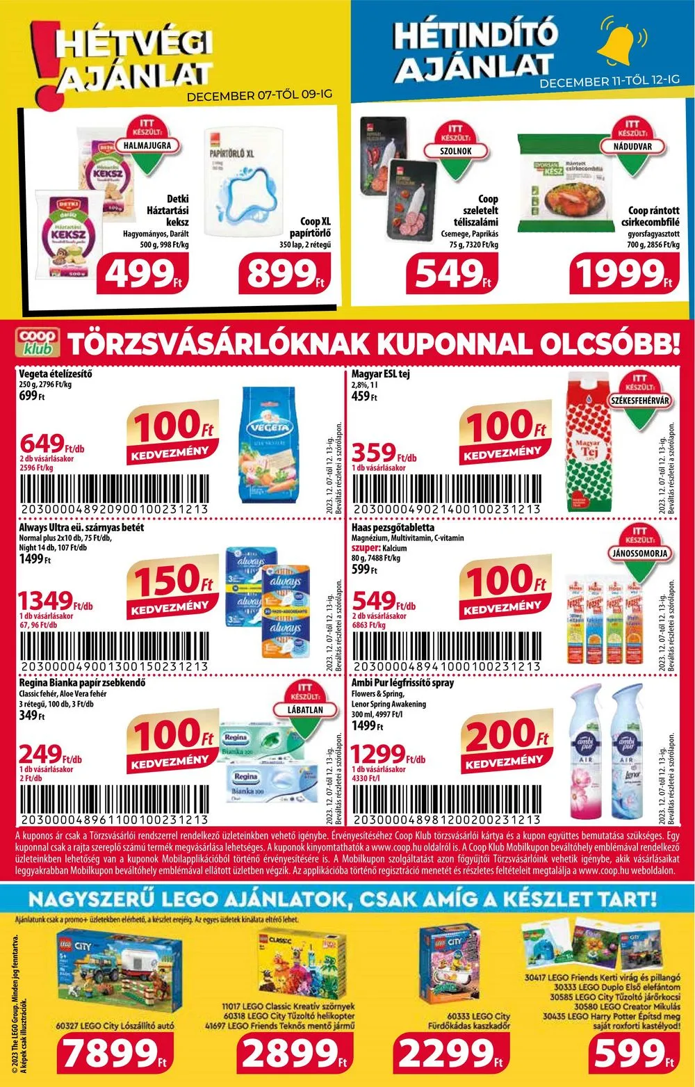 Coop akciós újság Orszagos 12.07–12.13 – 8. oldal