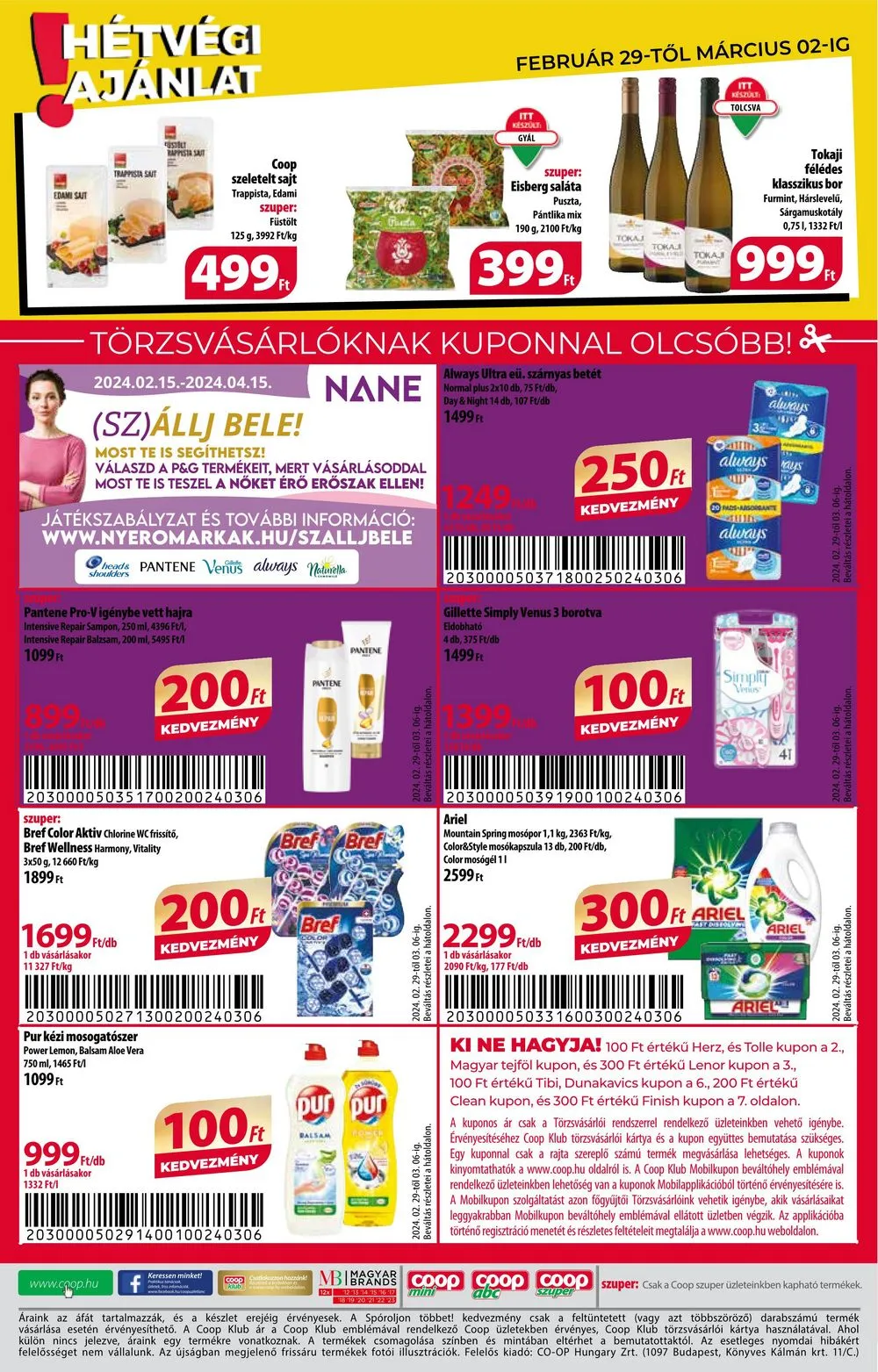 Coop akciós újság Orszagos 02.29–03.06 – 8. oldal