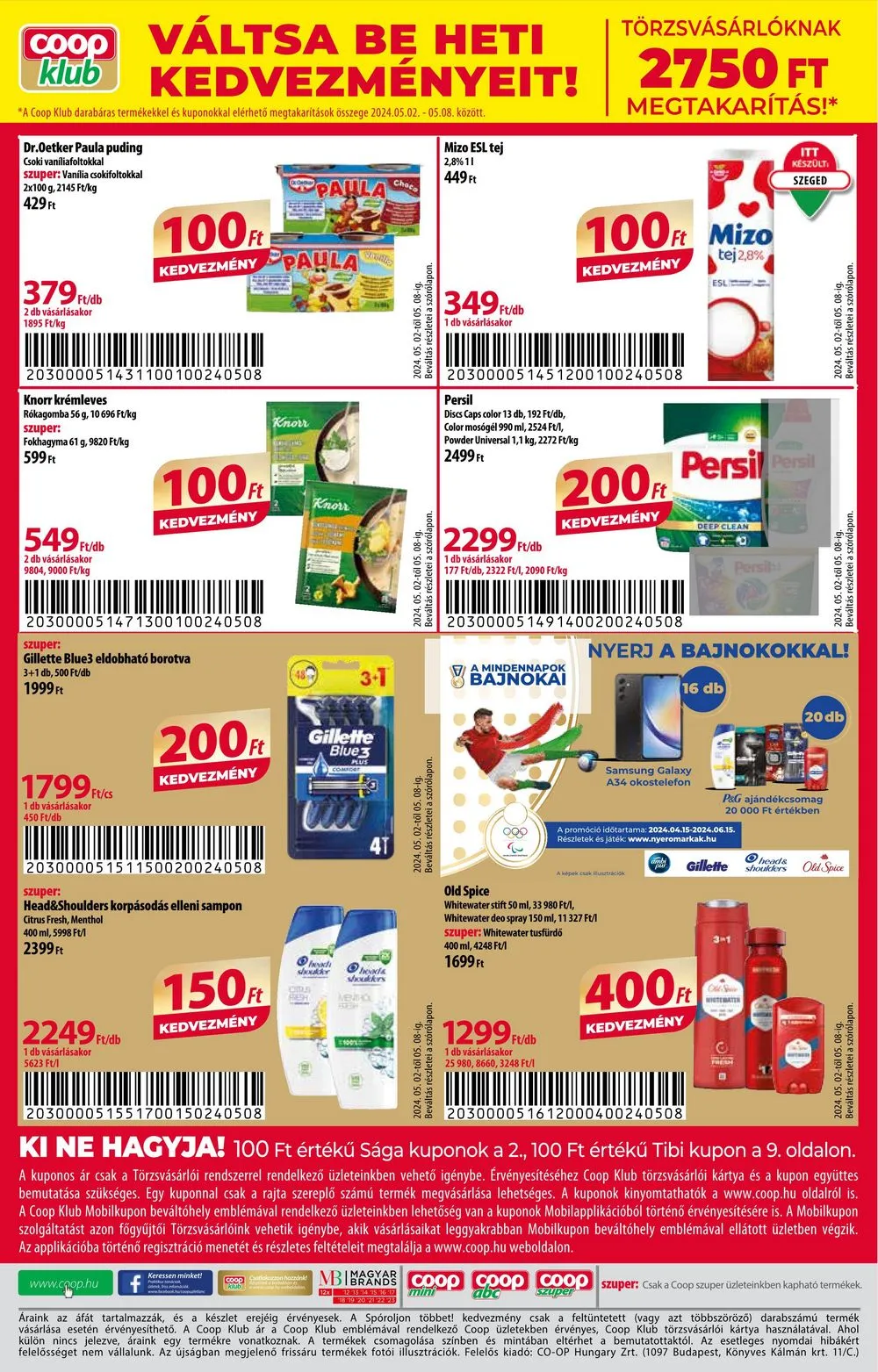 Coop akciós újság Orszagos 05.02–05.08 – 12. oldal
