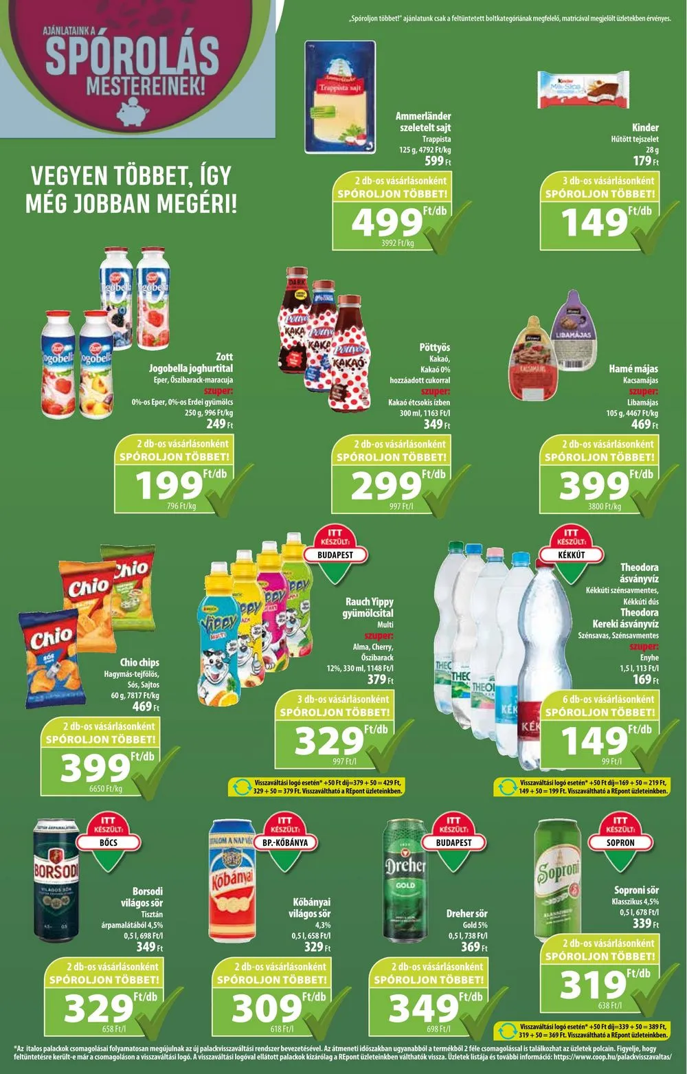 Coop akciós újság Orszagos 05.02–05.08 – 6. oldal
