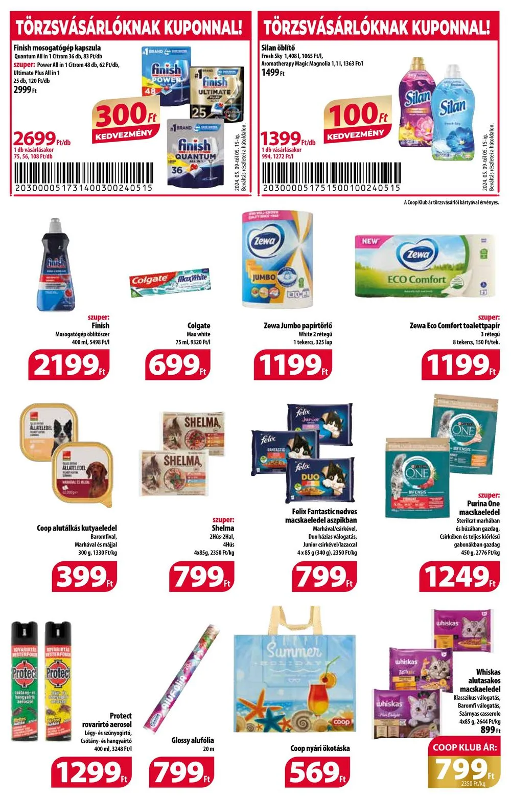 Coop akciós újság Orszagos 05.09–05.15 – 11. oldal
