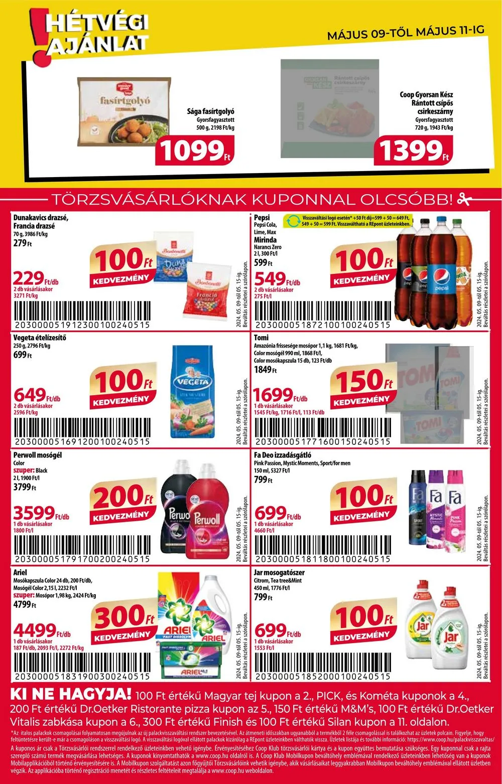 Coop akciós újság Orszagos 05.09–05.15 – 12. oldal