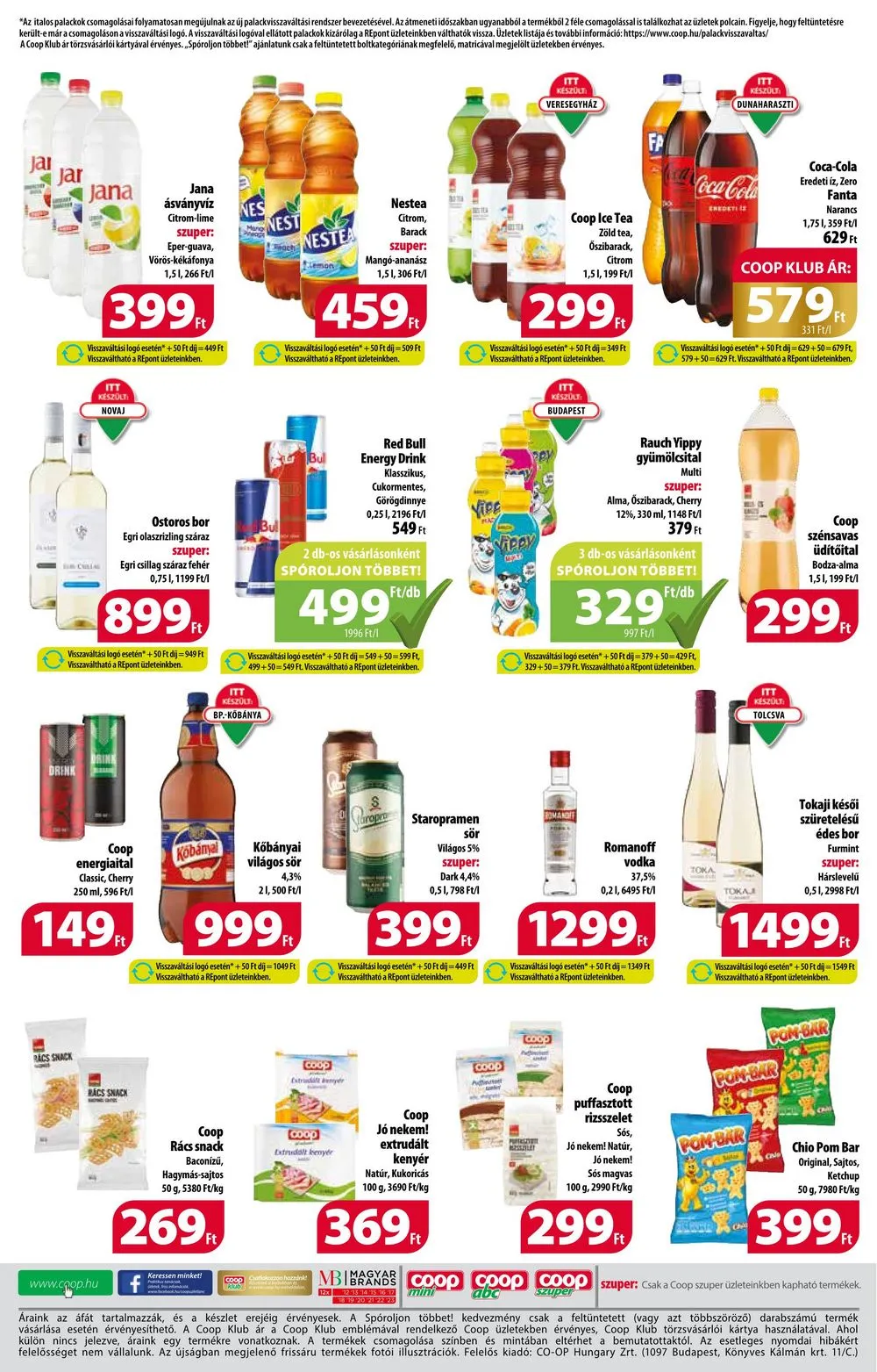 Coop akciós újság Orszagos 06.06–06.12 – 6. oldal