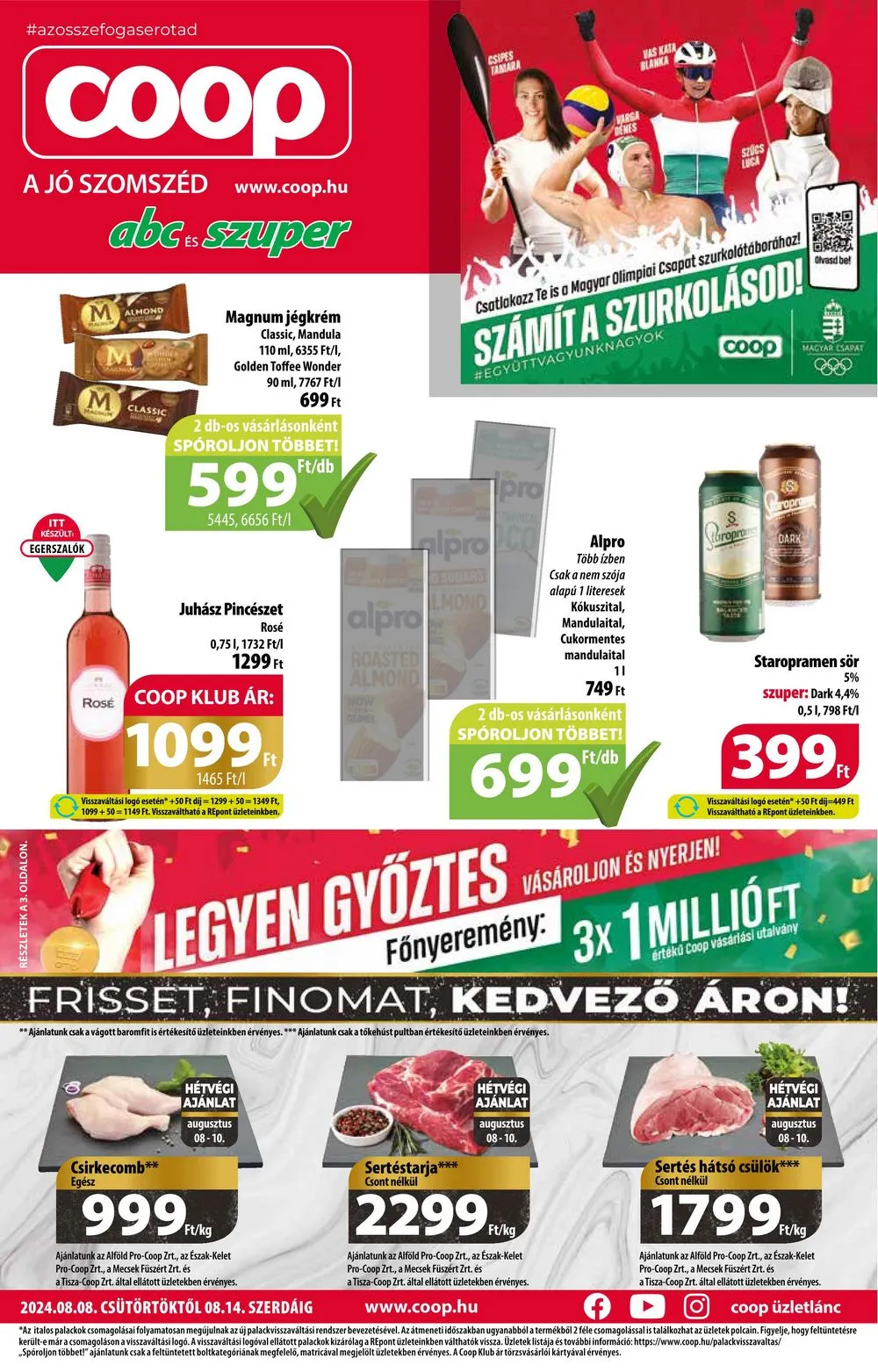 Coop akciós újság Orszagos 08.08–08.14