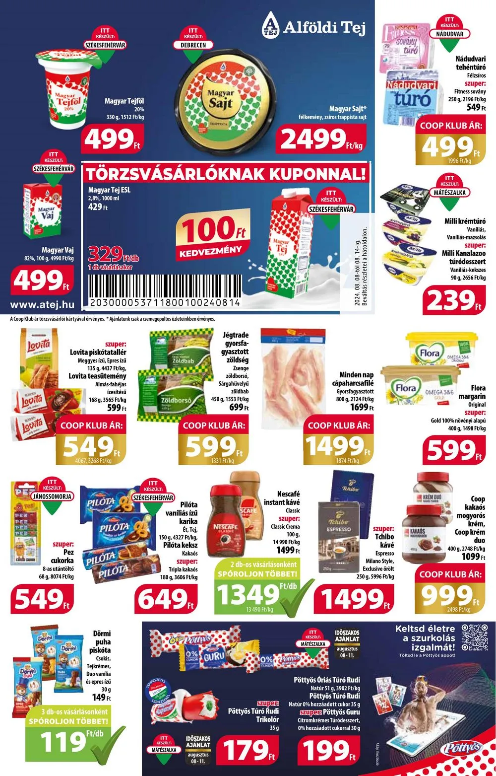 Coop akciós újság Orszagos 08.08–08.14 – 4. oldal