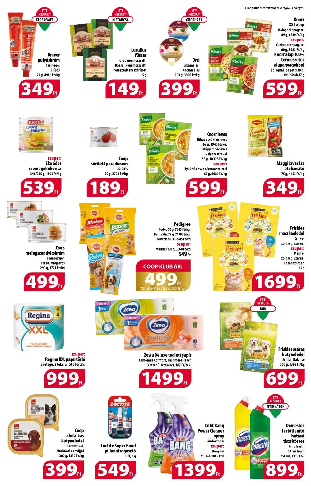 Coop akciós újság Orszagos 08.08–08.14 – 7. oldal